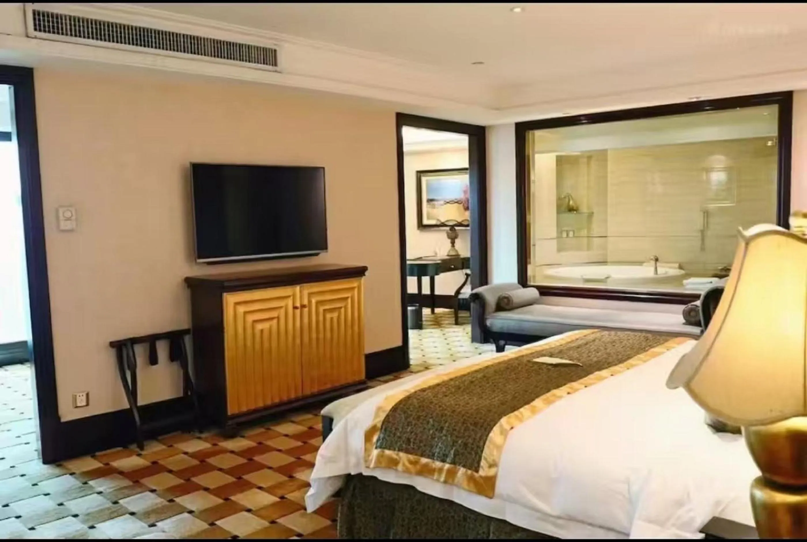 Bedroom in Royal Mediterranean Hotel