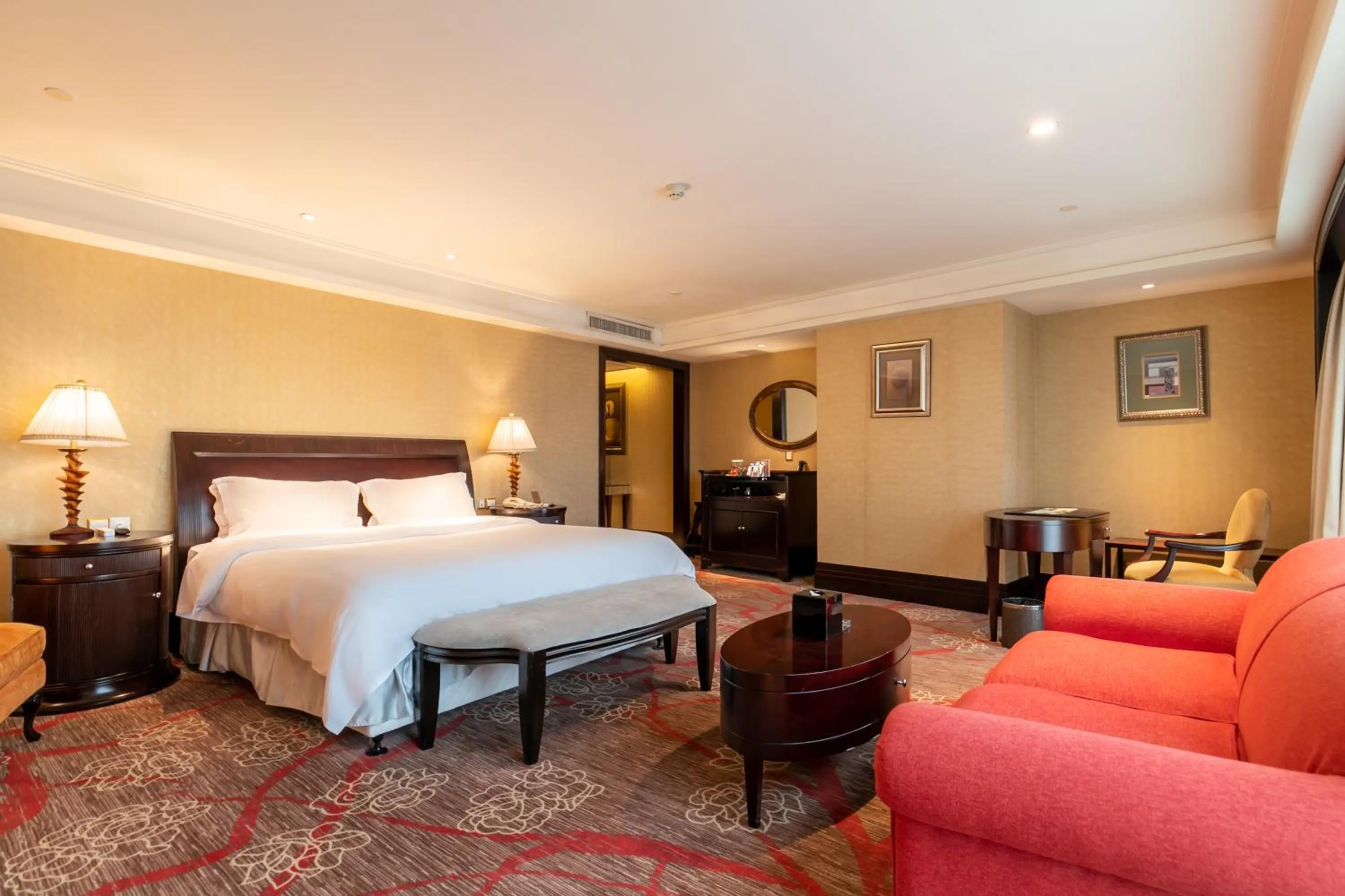 Bedroom in Royal Mediterranean Hotel