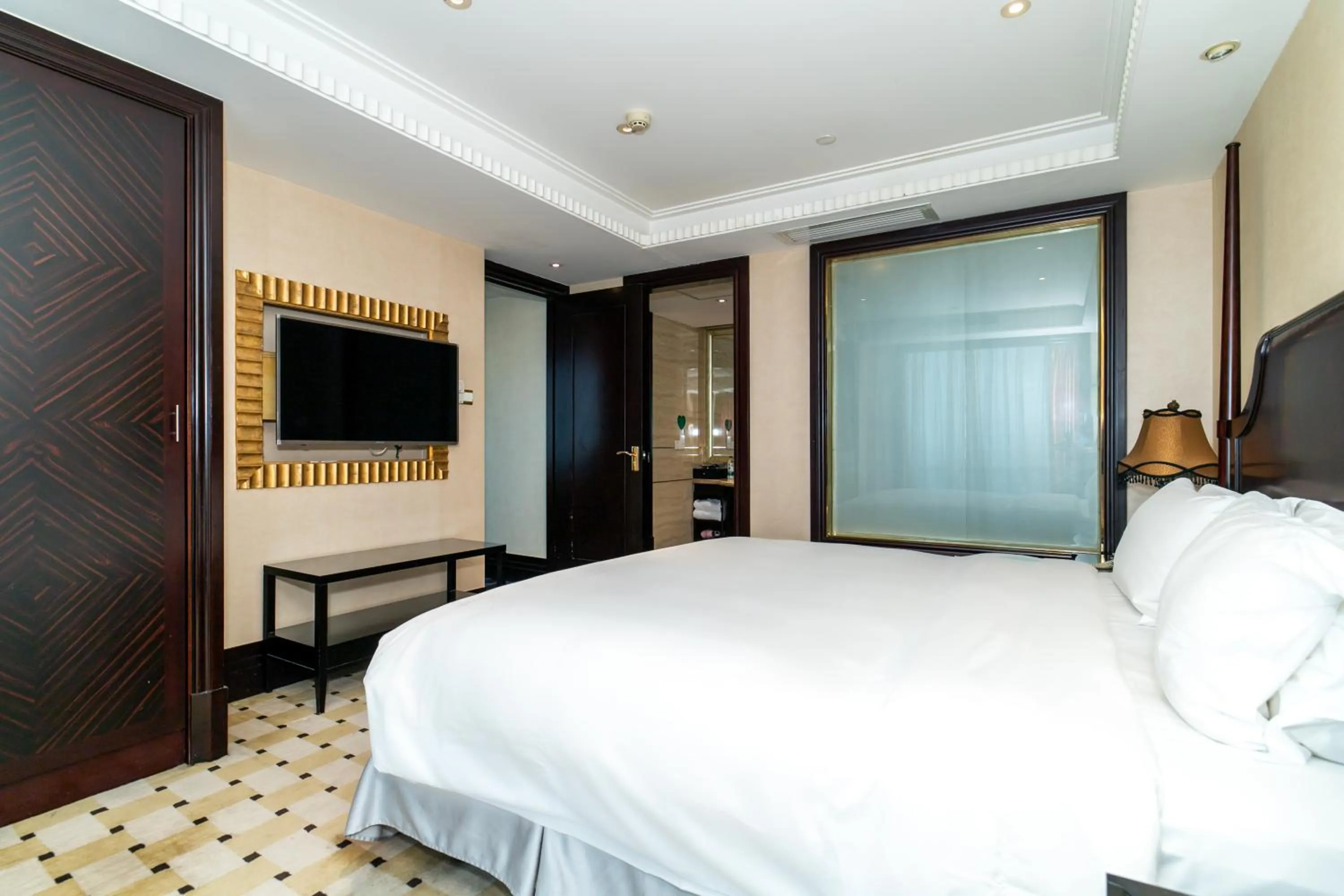 Bed in Royal Mediterranean Hotel