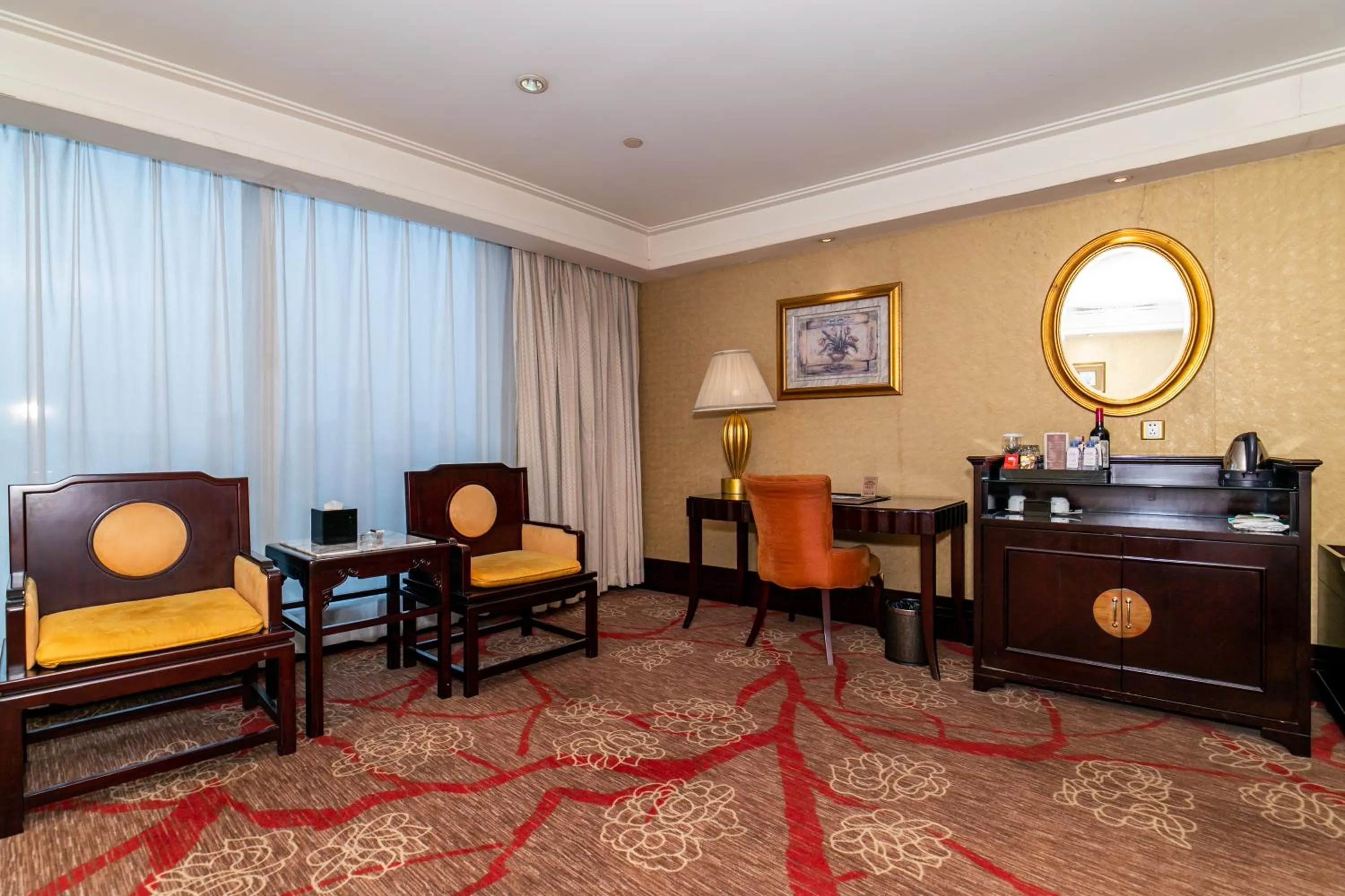 Seating area in Royal Mediterranean Hotel