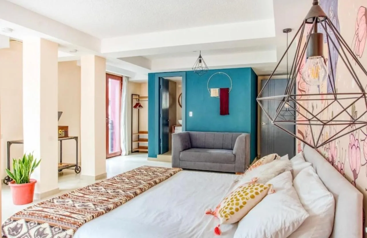 Bedroom, Bed in Hotel Brio Centro