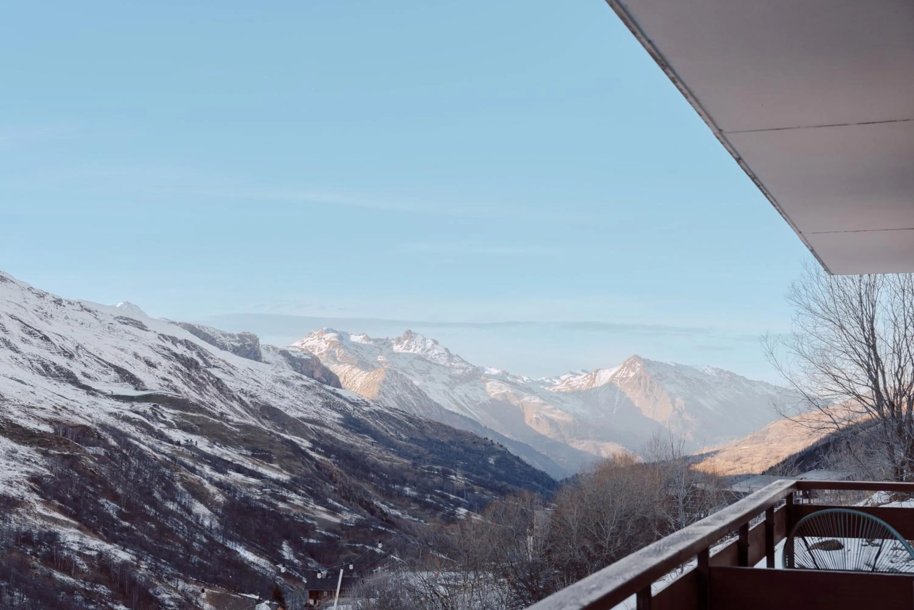 Mountain view in ho36 Les Menuires