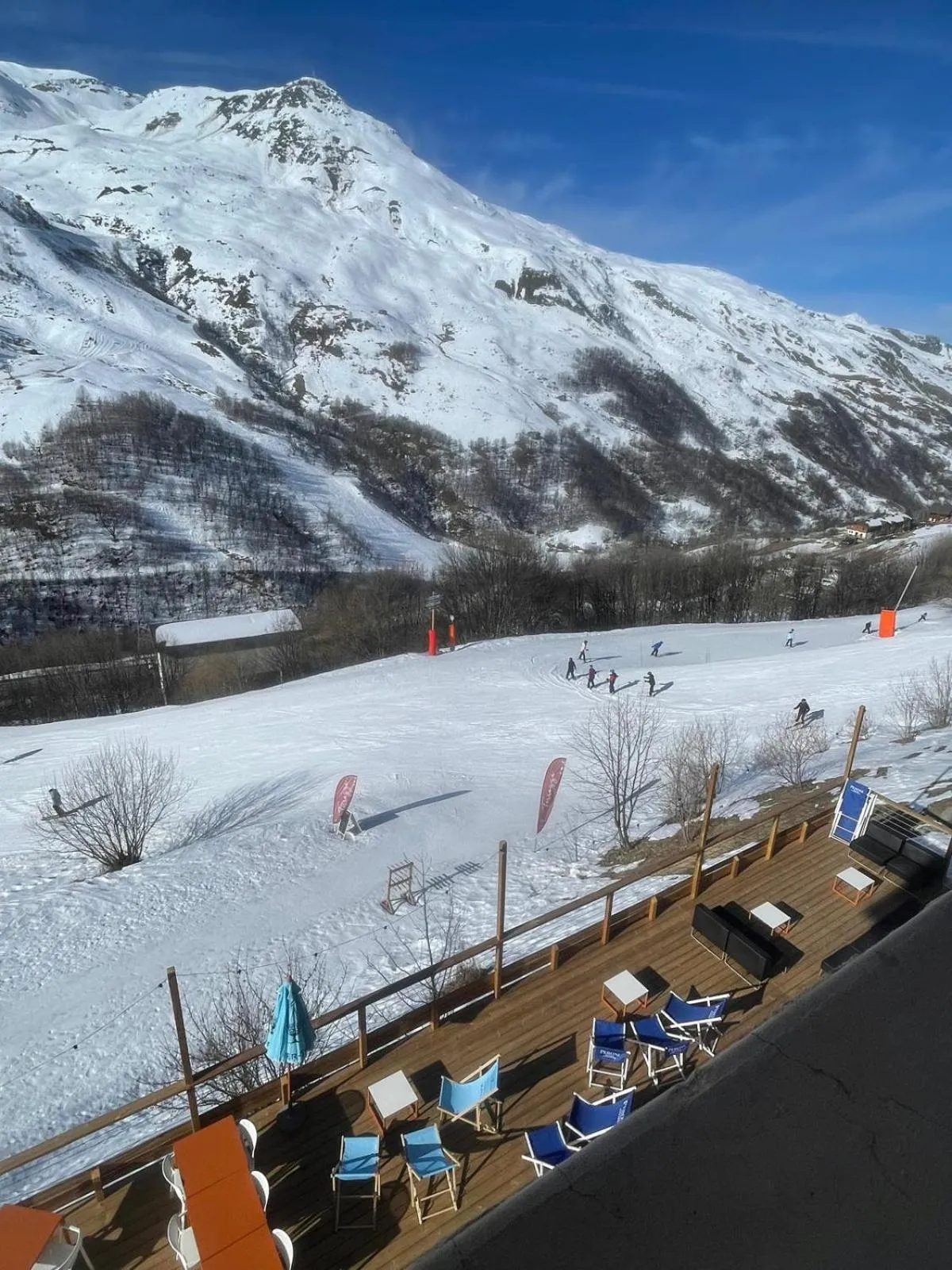 Patio in ho36 Les Menuires