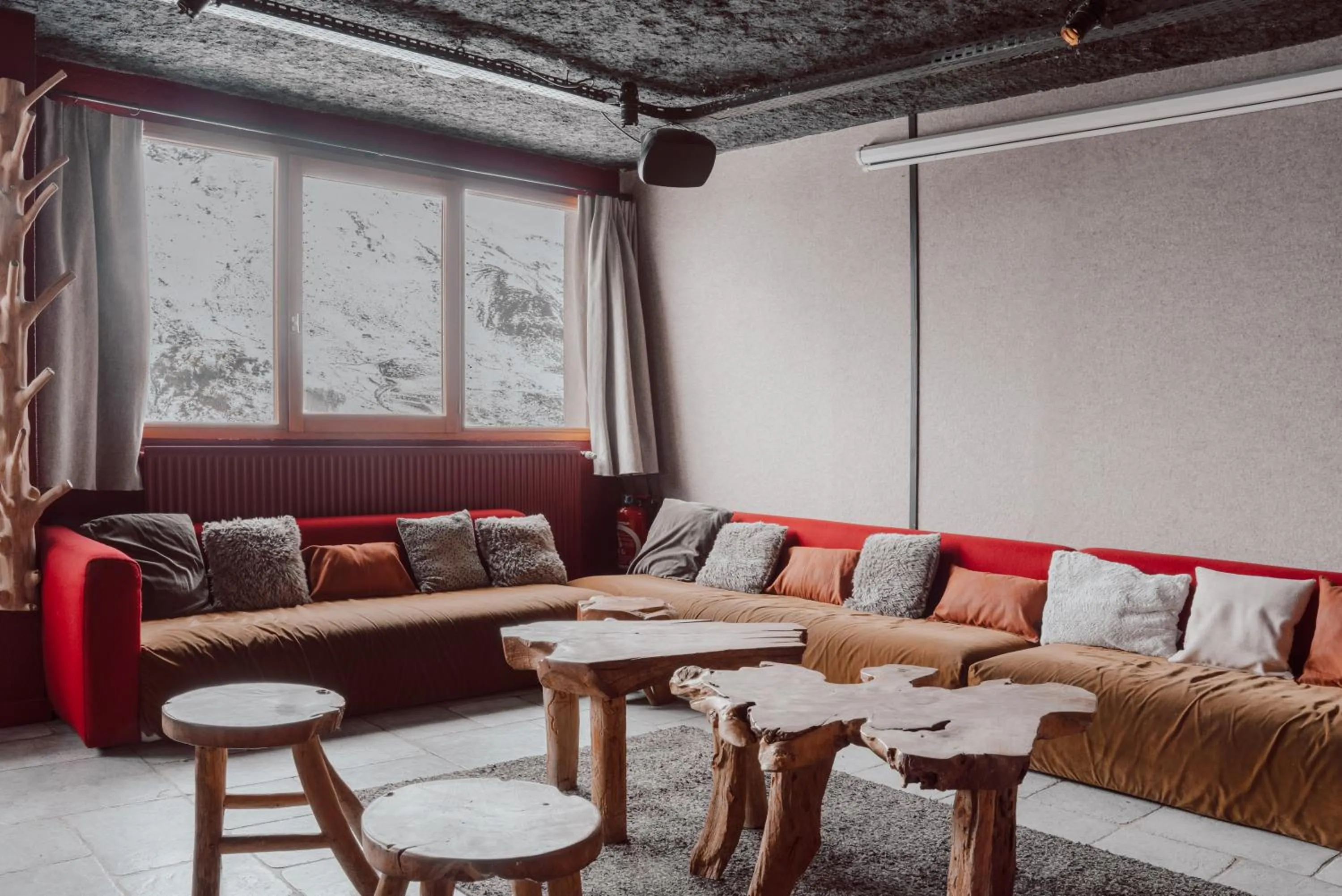 Living room in ho36 Les Menuires