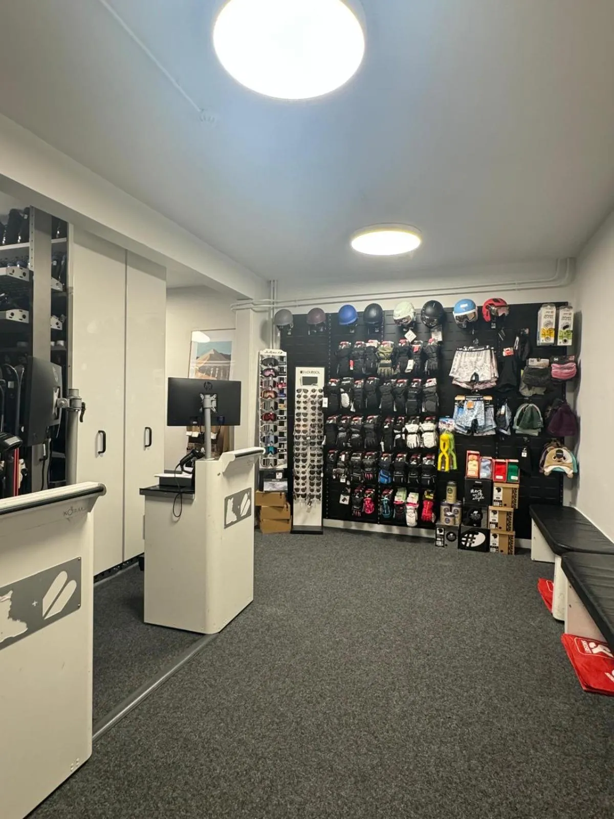 Skiing in ho36 Les Menuires