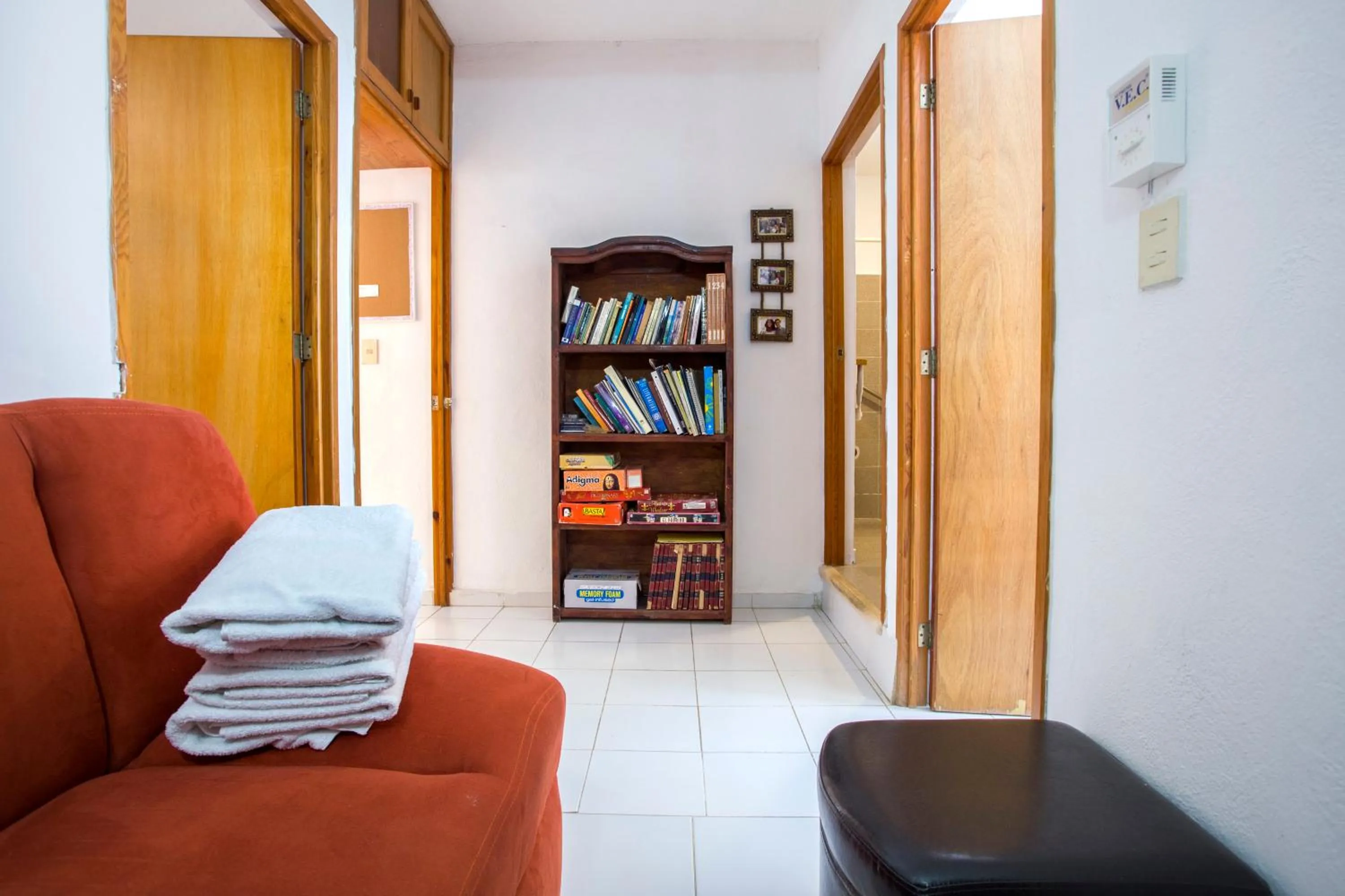 Library in Casa Nona Azul