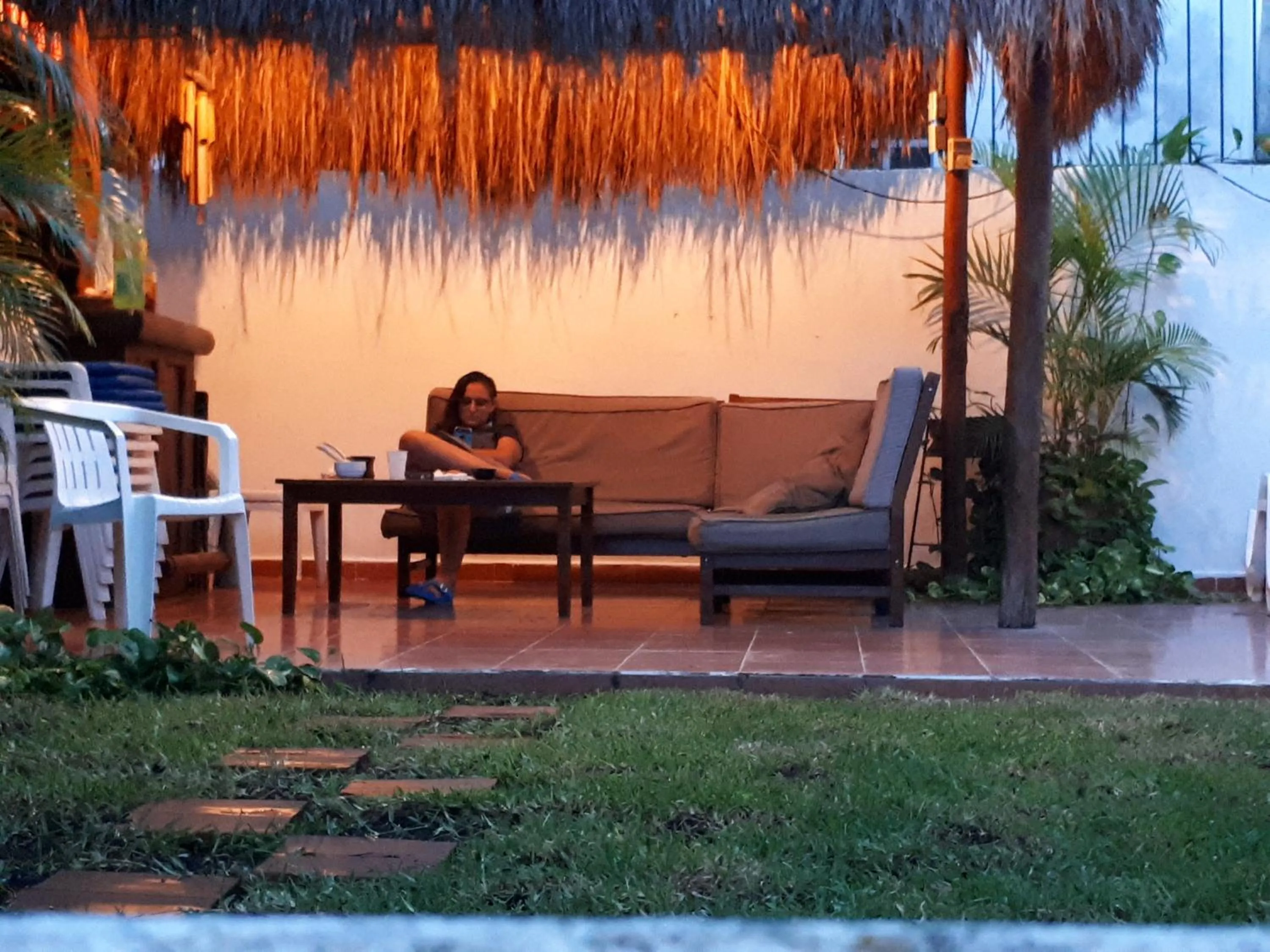 Living room in Casa Nona Azul