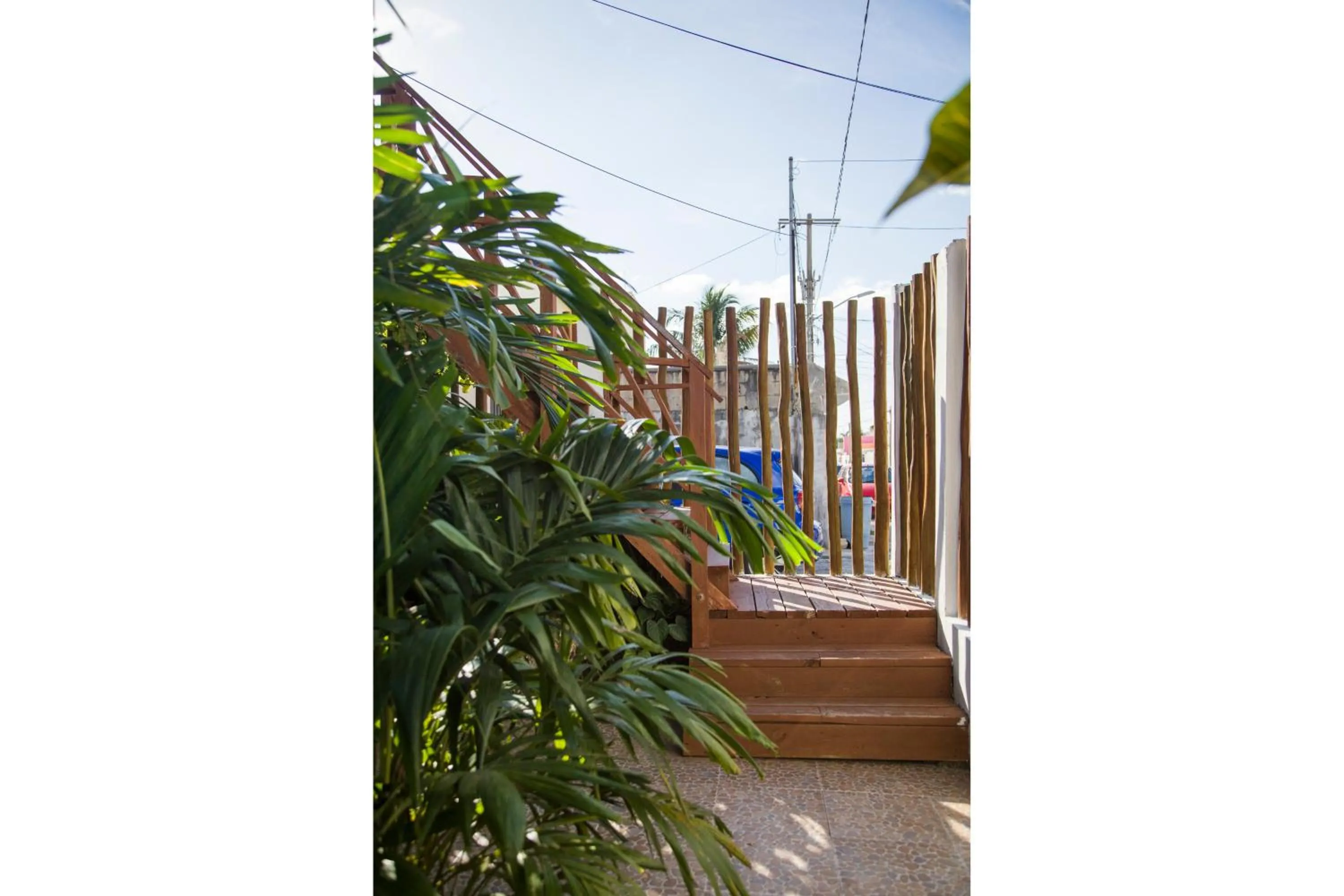 Facade/entrance in Casa Nona Azul