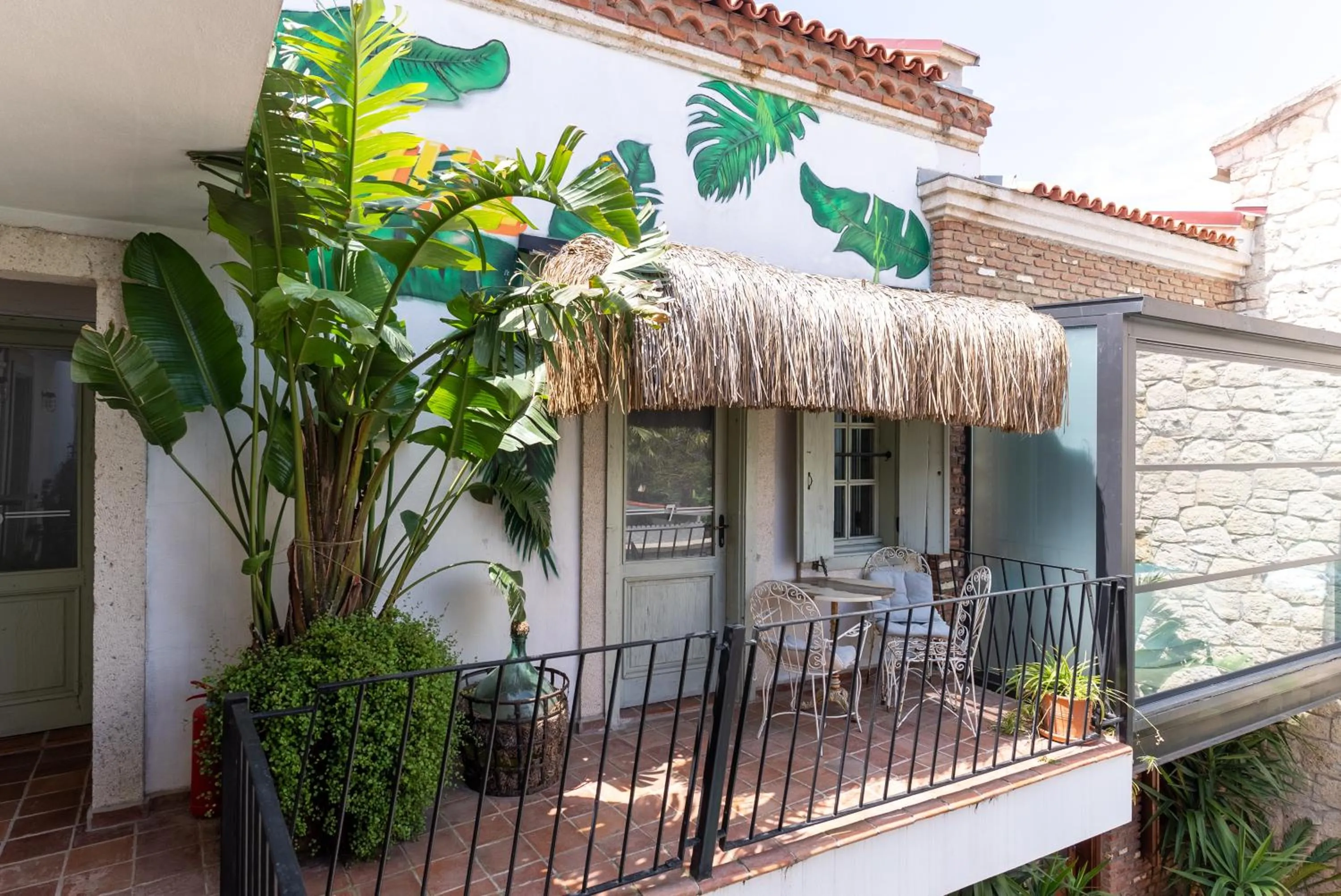 Balcony/Terrace in Hotel Pop Alaçatı