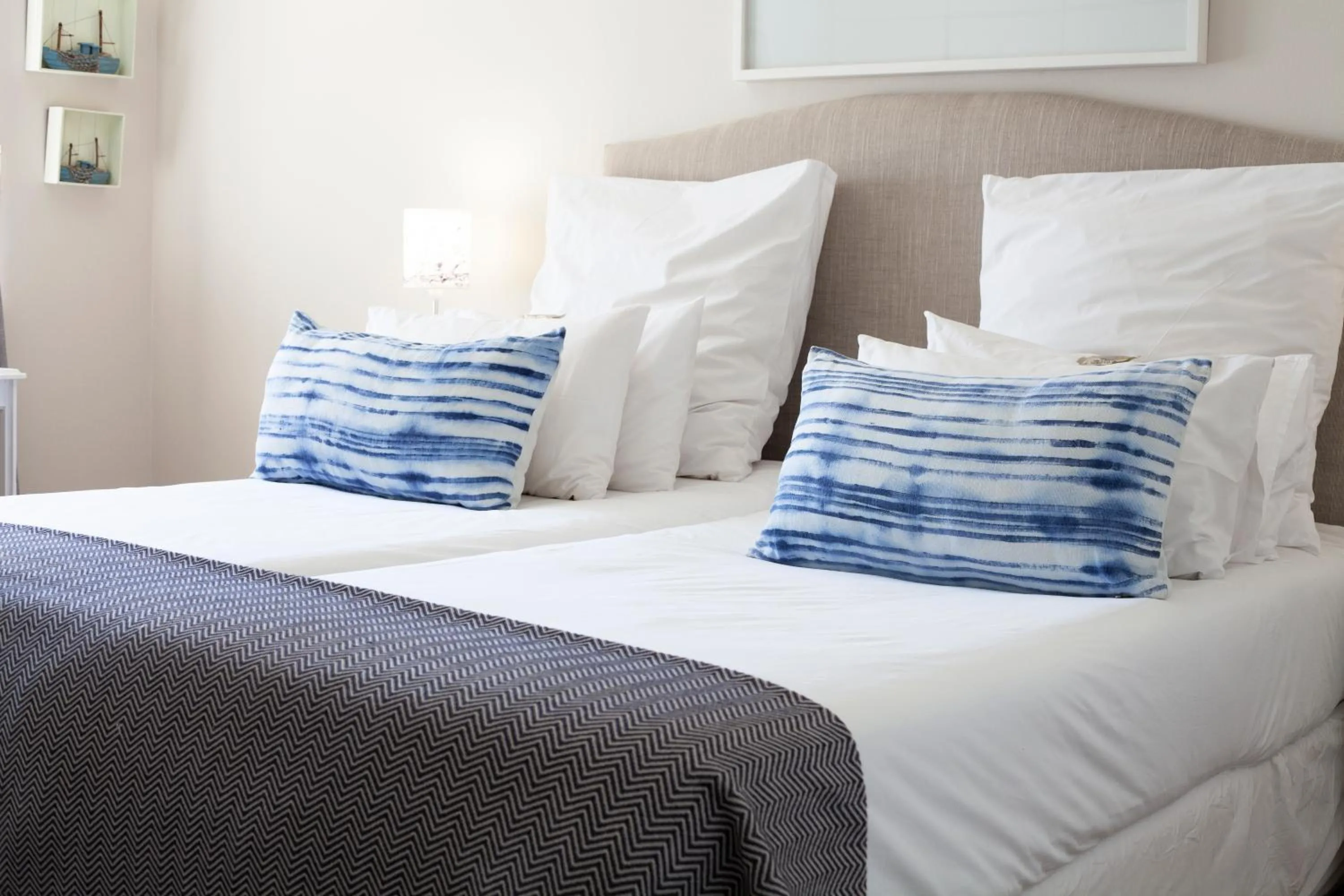 Bed in The Grosvenor Guest House & Self Catering