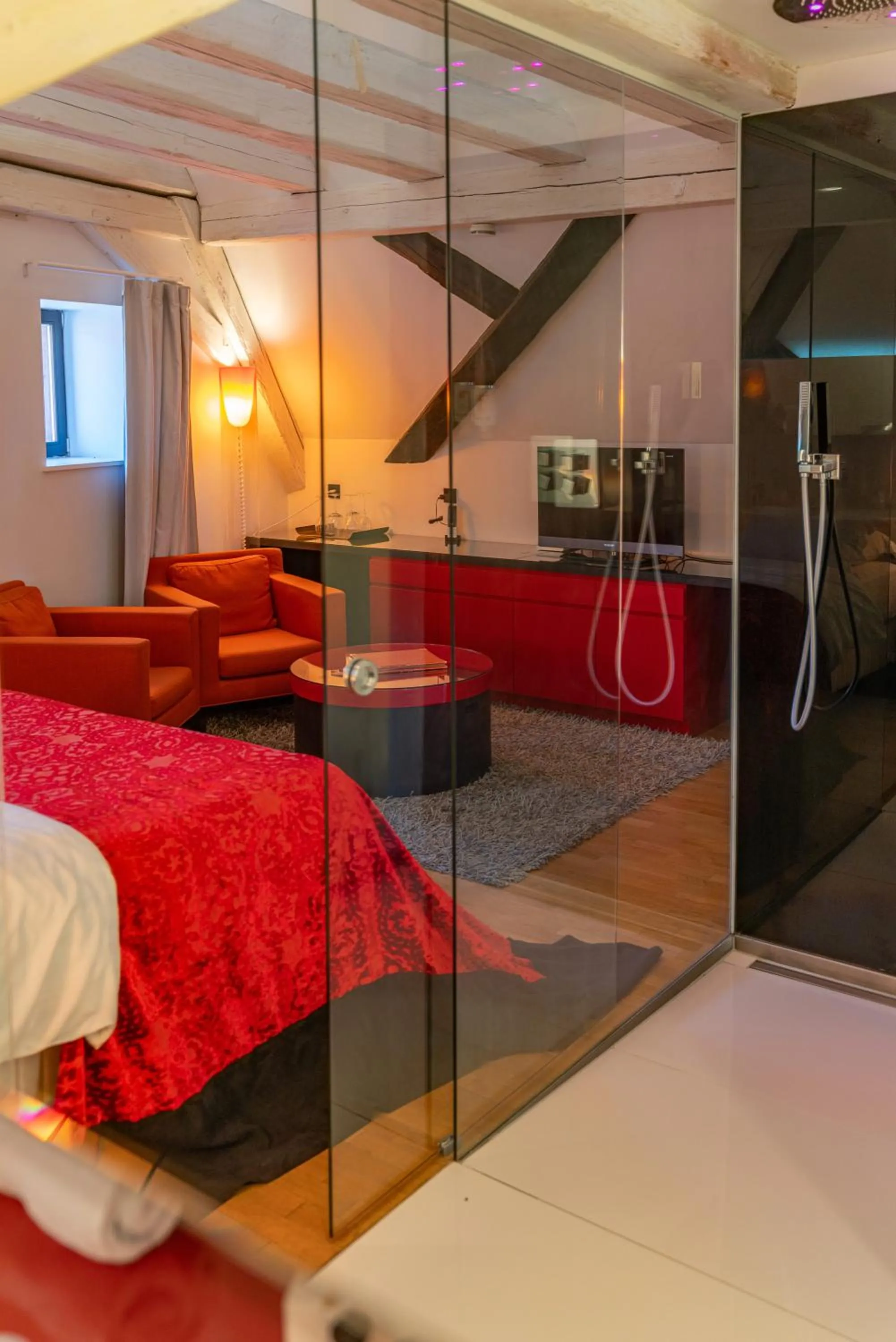 Restaurant/places to eat, Bed in Le B. Suites, Chambres & Restaurant