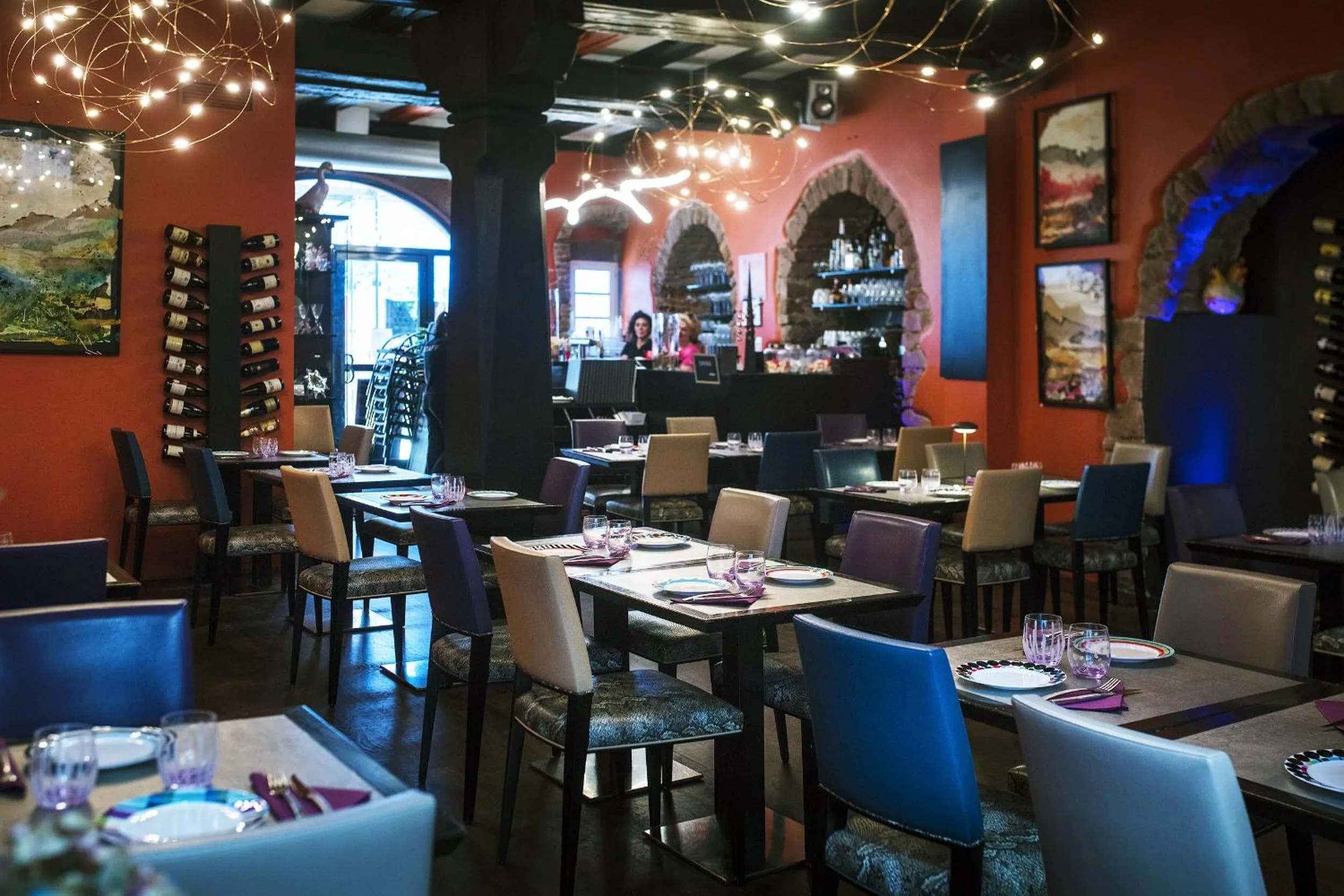 Restaurant/places to eat in Le B. Suites, Chambres & Restaurant
