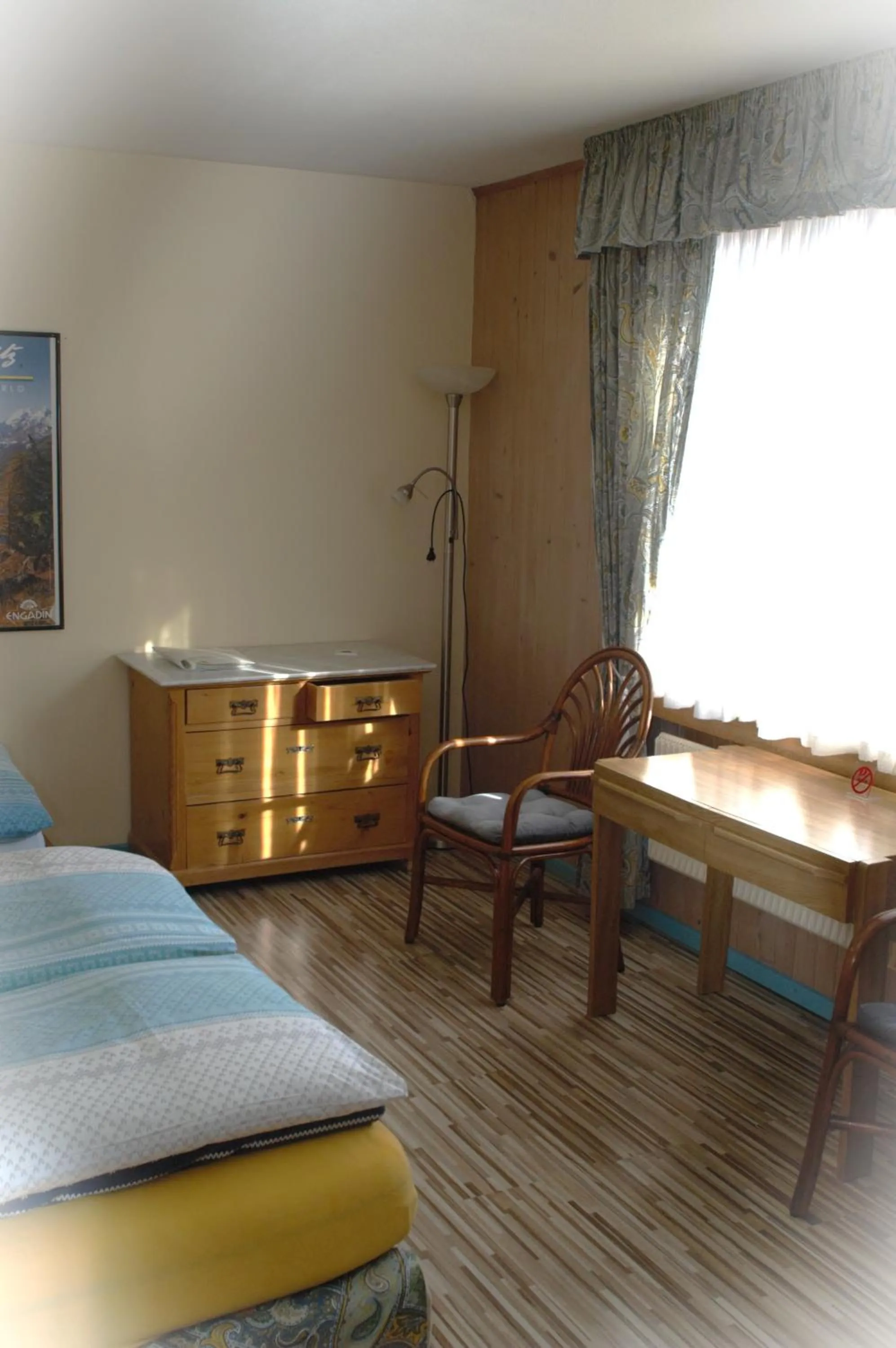 Bed in Seehotel Bären