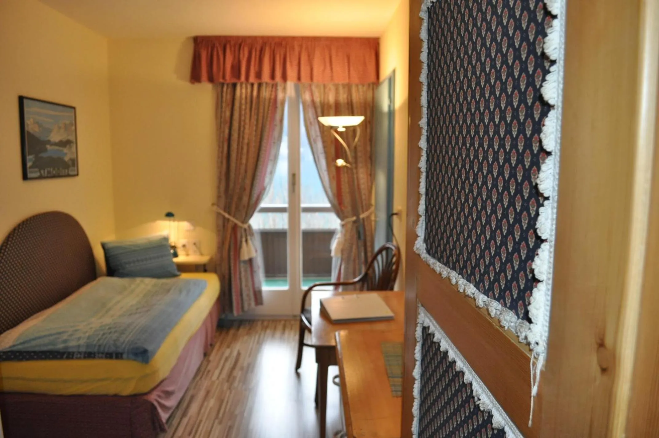 Bed in Seehotel Bären