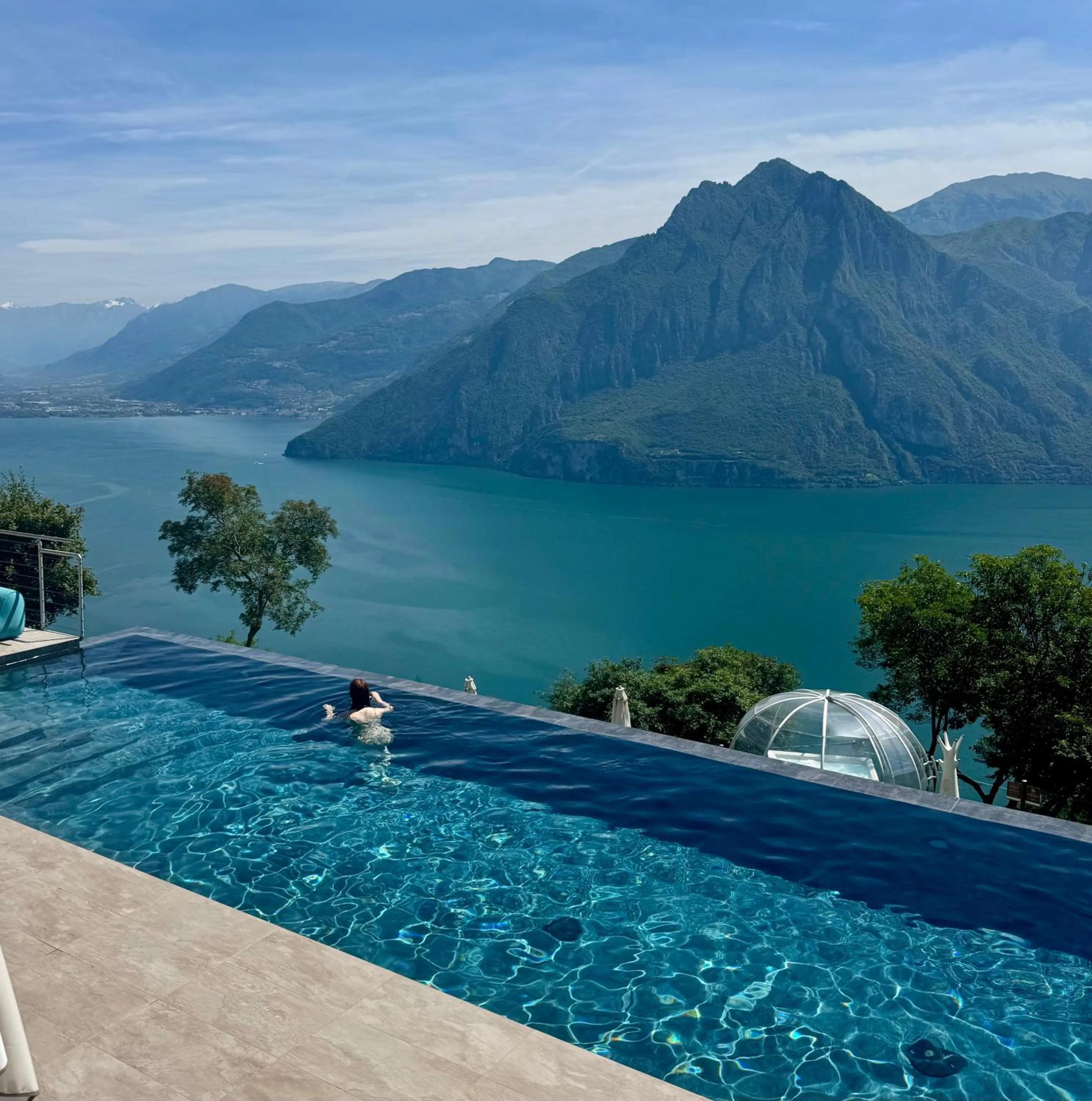 Swimming pool in Esprit D'Hotel Panoramico