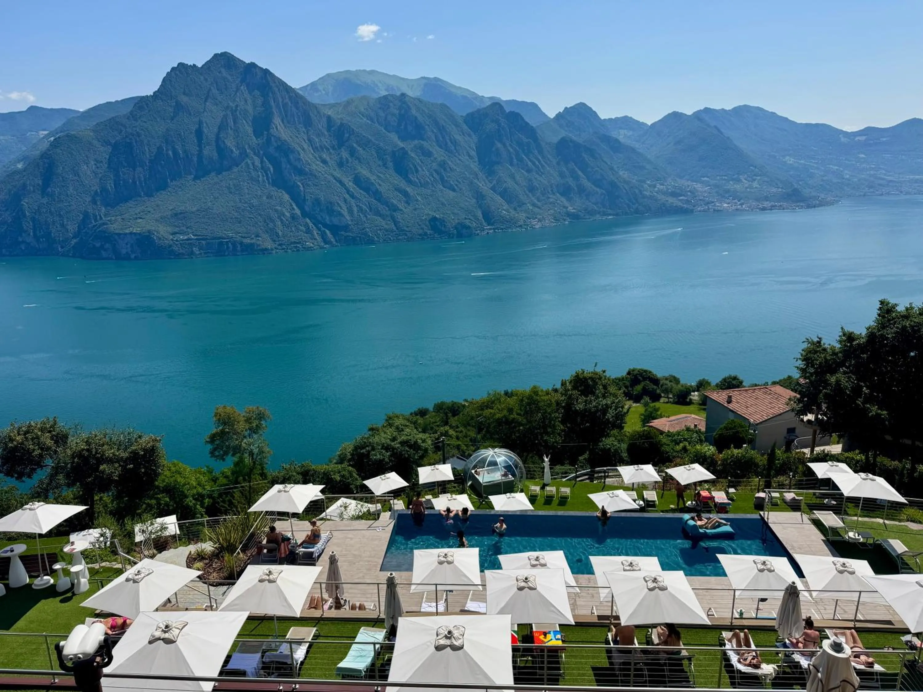 Patio in Esprit D'Hotel Panoramico