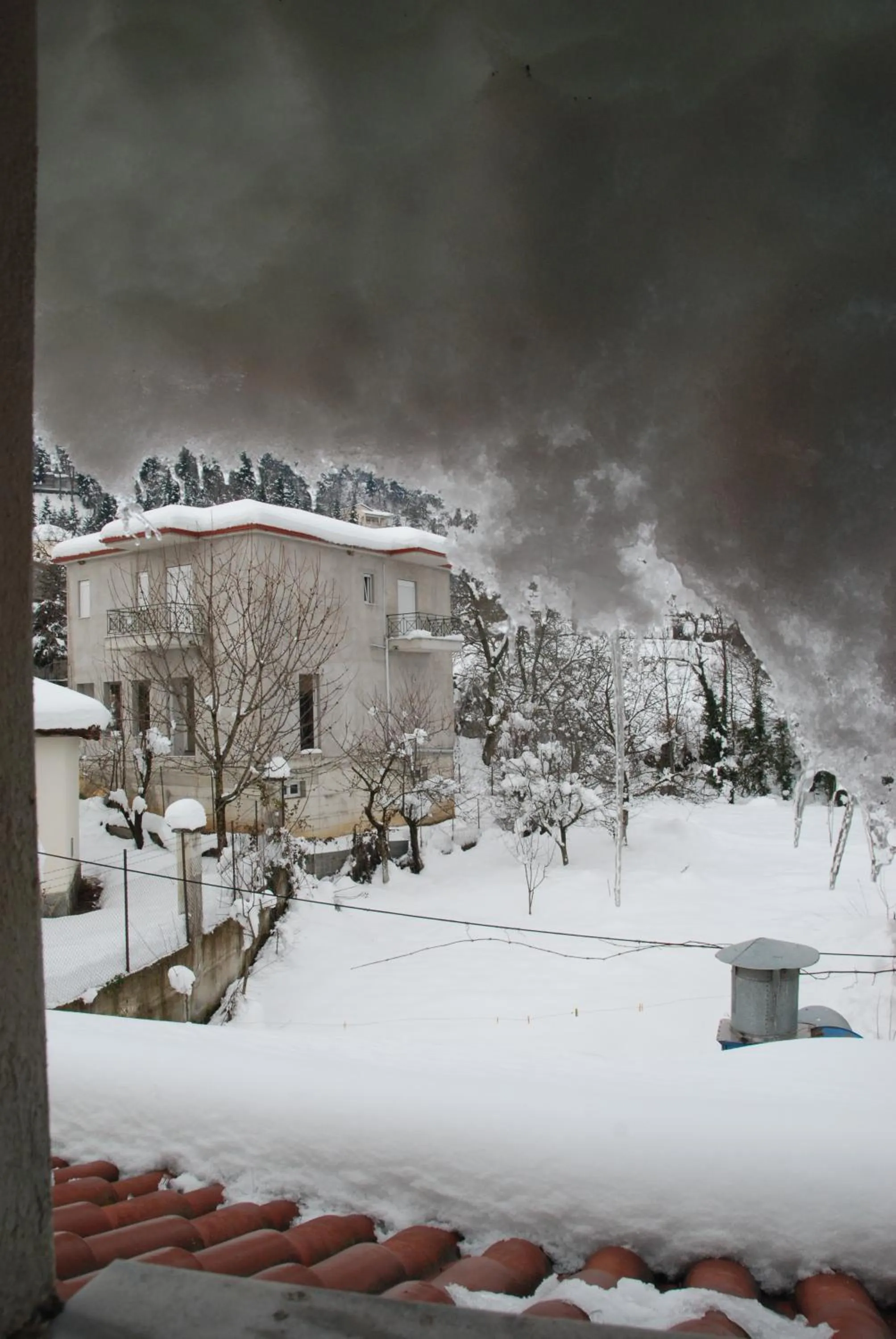 Facade/entrance in Hotel Antigoni
