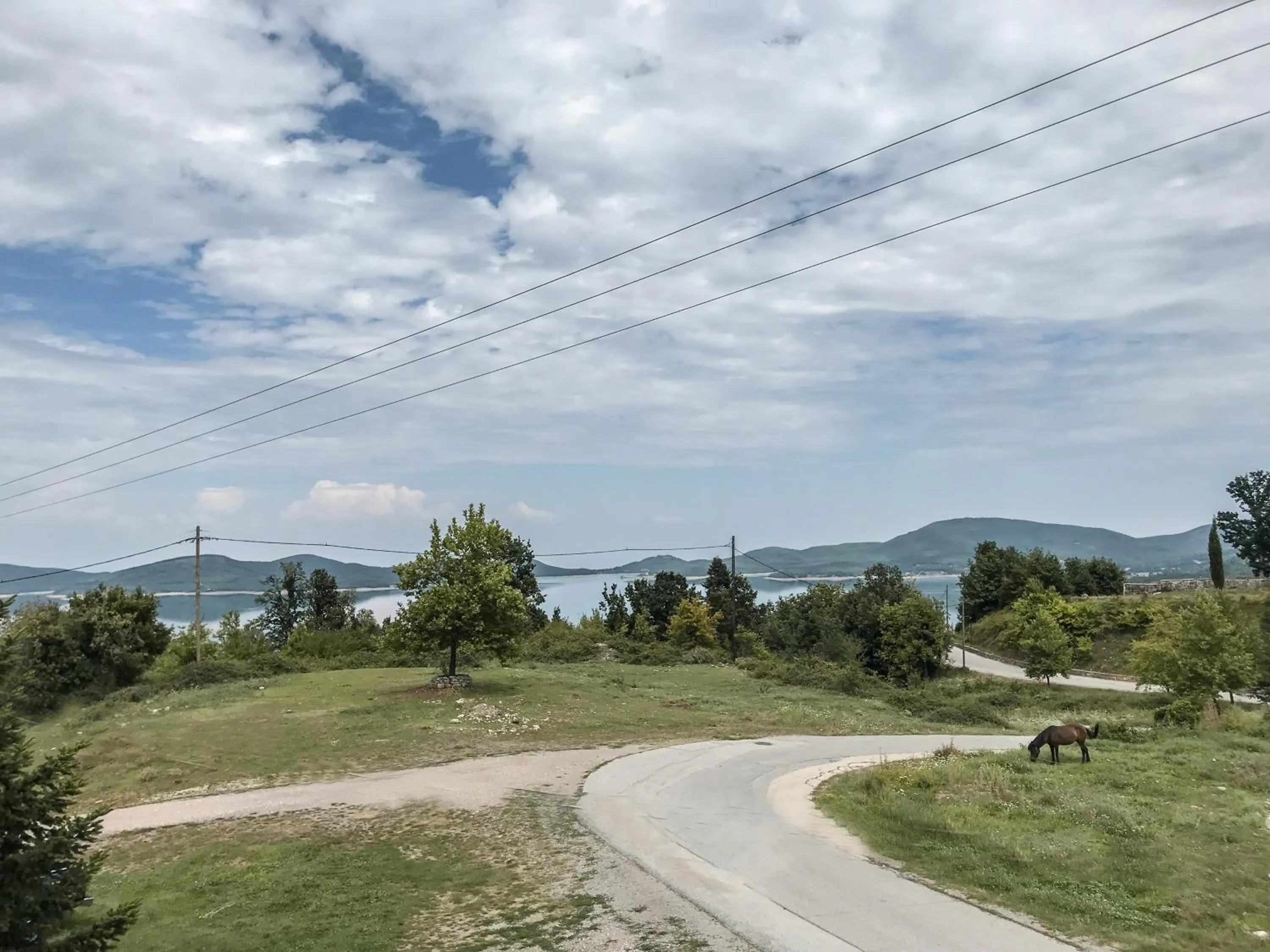 Lake view in Hotel Antigoni