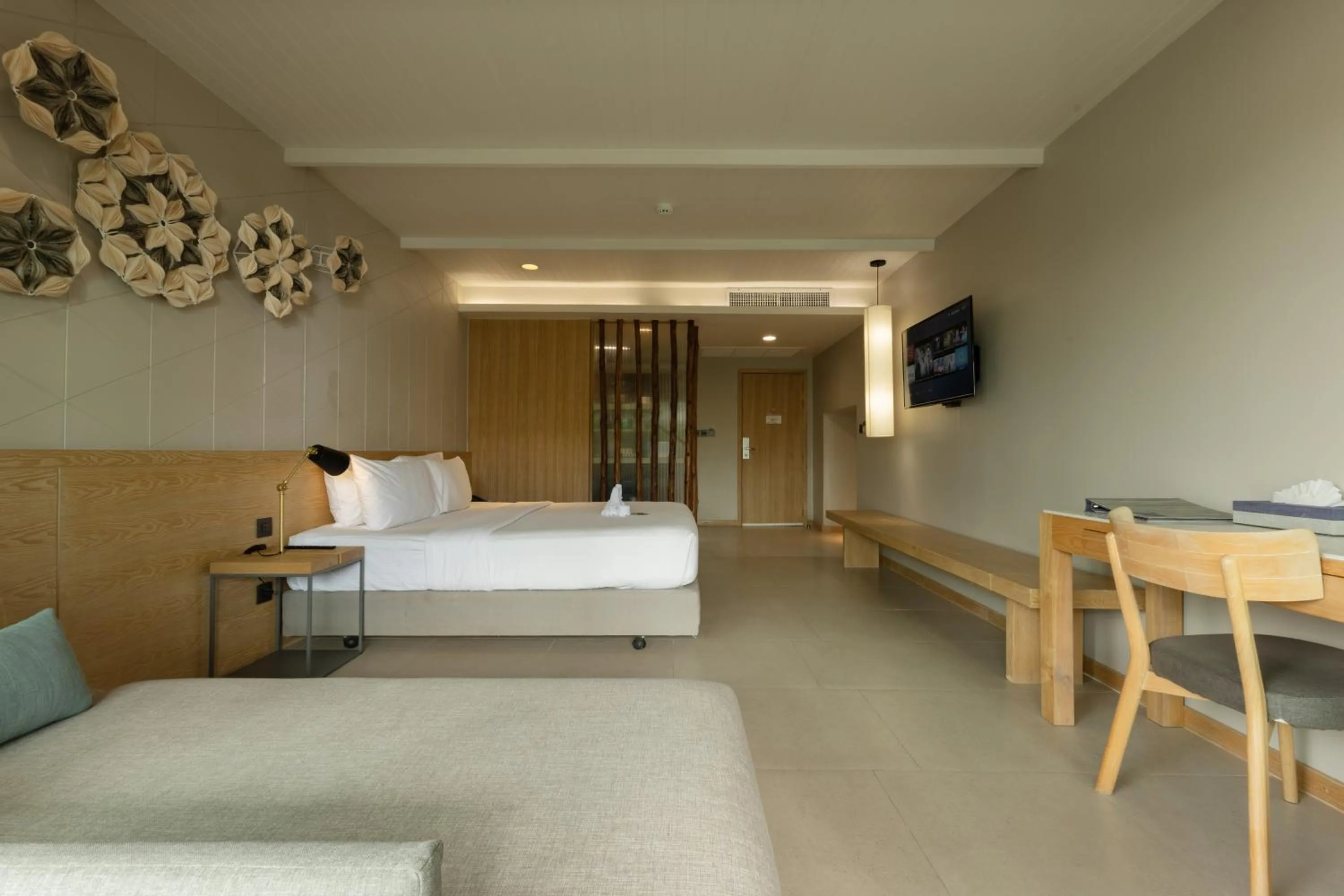 Bed in Andaman Cannacia Resort & Spa - SHA Extra Plus