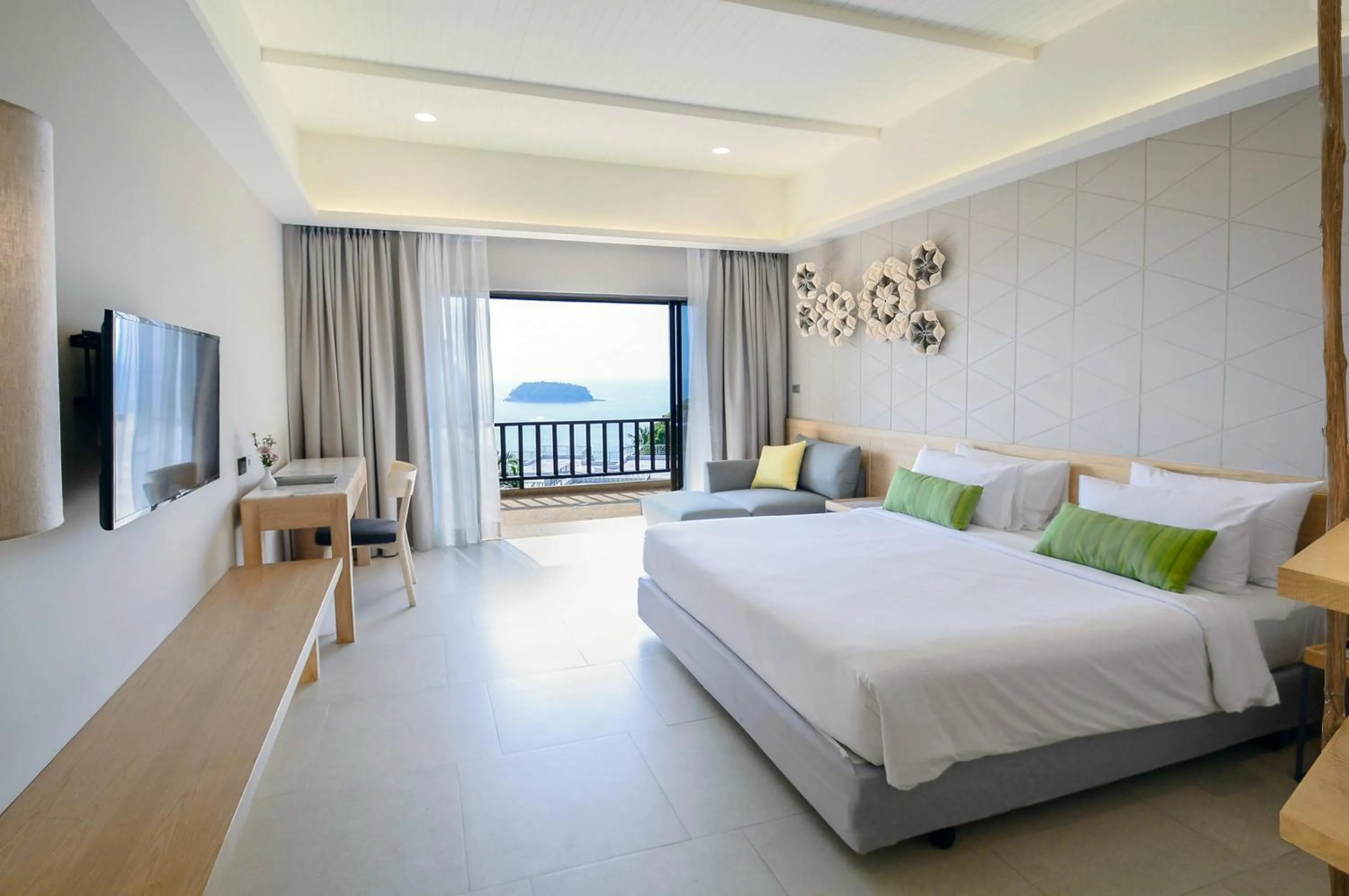 Bed in Andaman Cannacia Resort & Spa - SHA Extra Plus