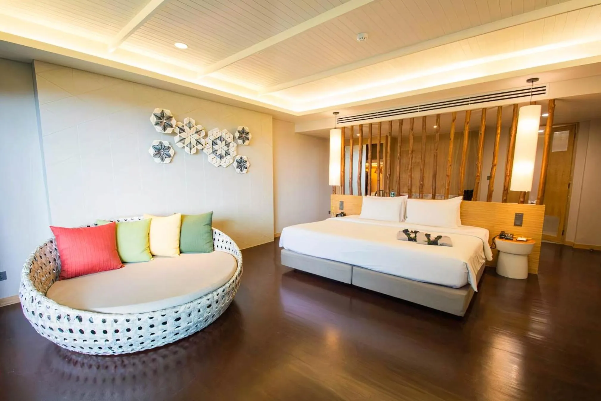 Bed in Andaman Cannacia Resort & Spa - SHA Extra Plus