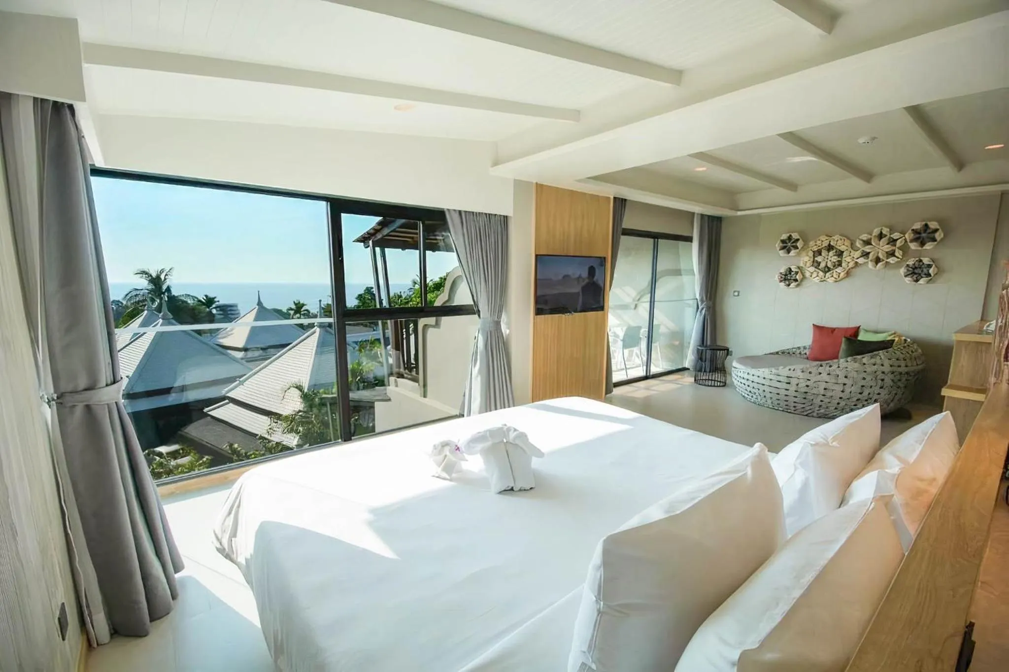 Bed in Andaman Cannacia Resort & Spa - SHA Extra Plus