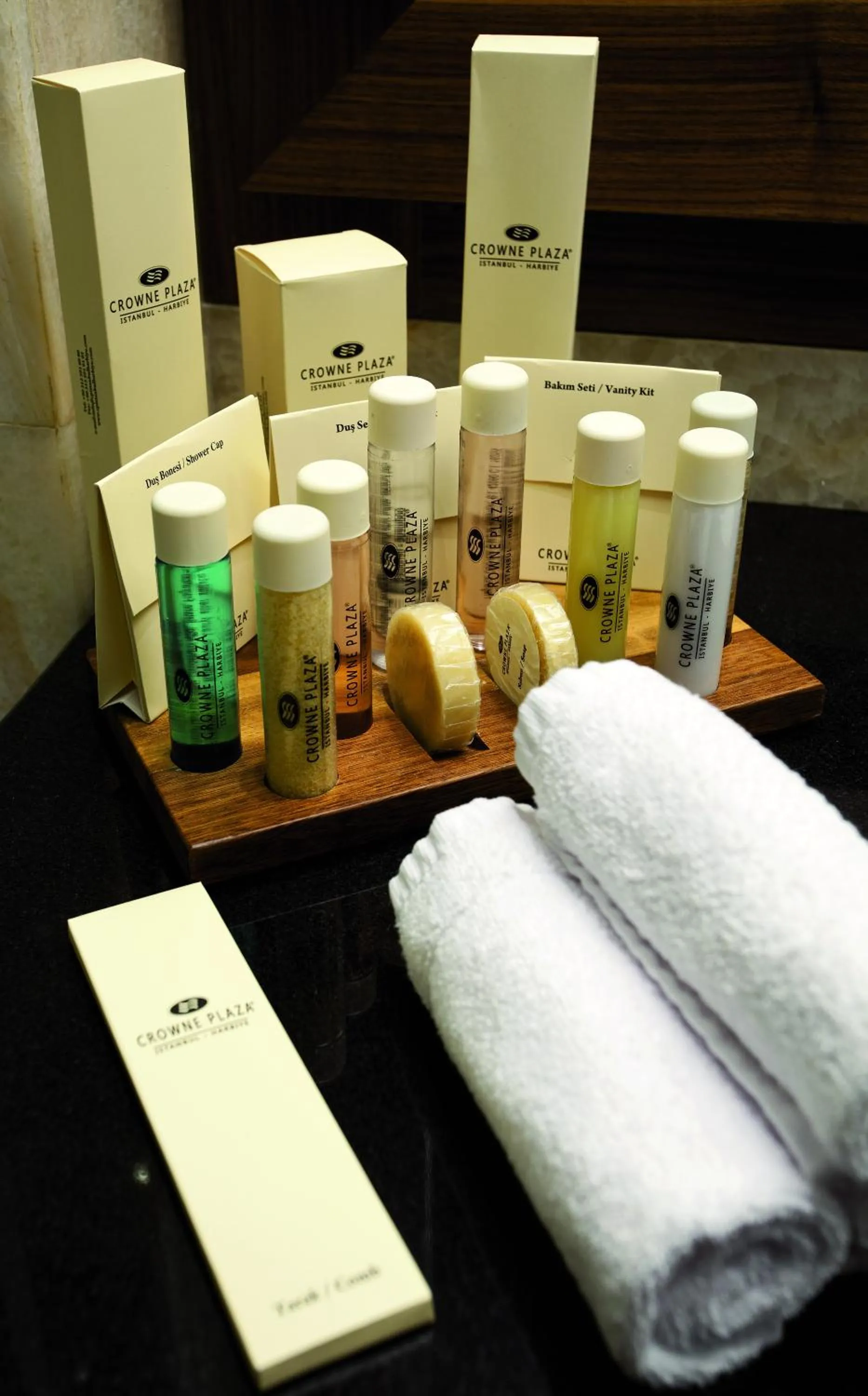 Bathroom in Crowne Plaza Istanbul Harbiye by IHG