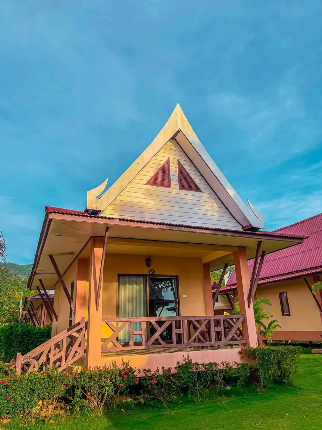 Property building in Kaibae Hut Resort