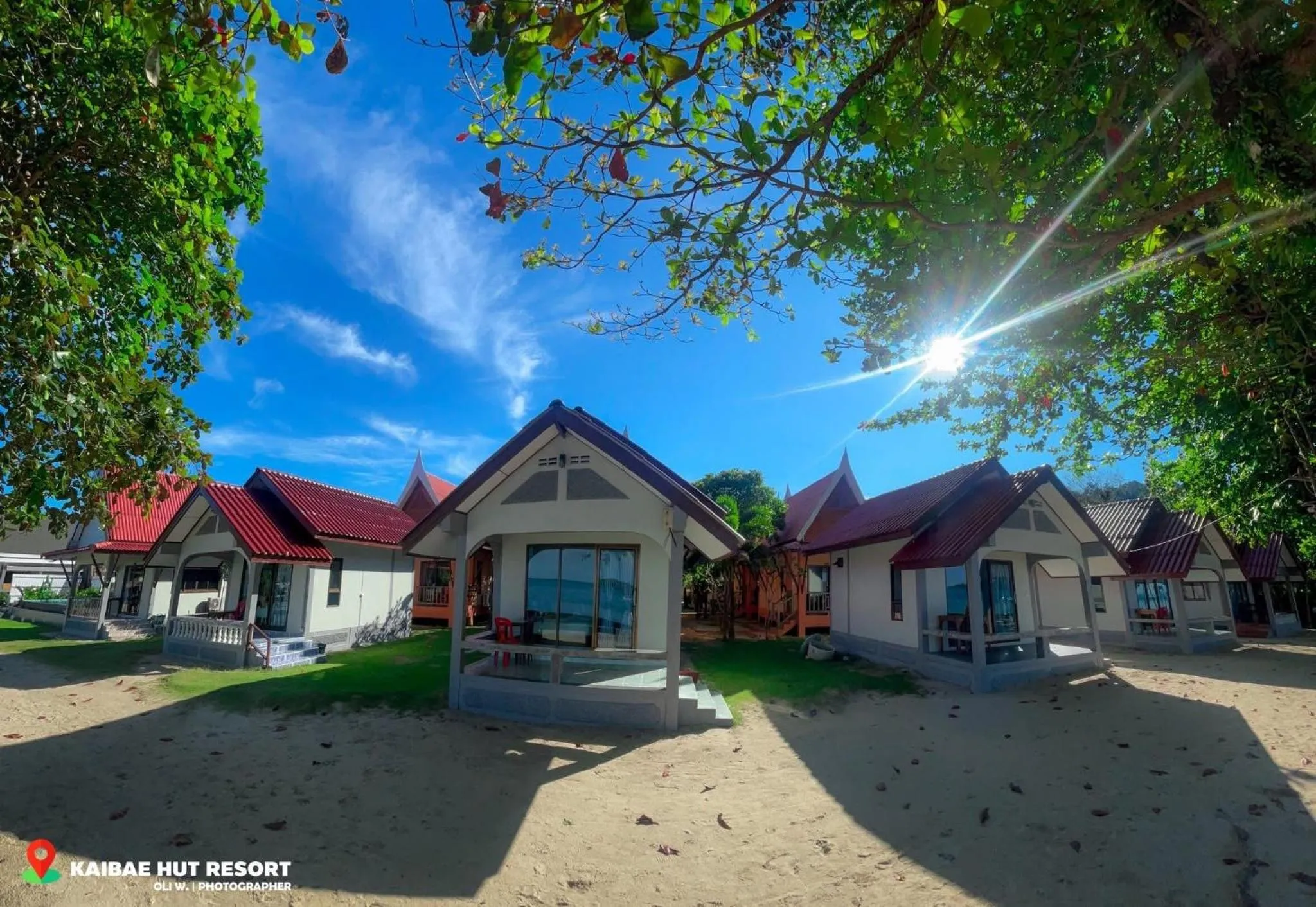 Property building in Kaibae Hut Resort