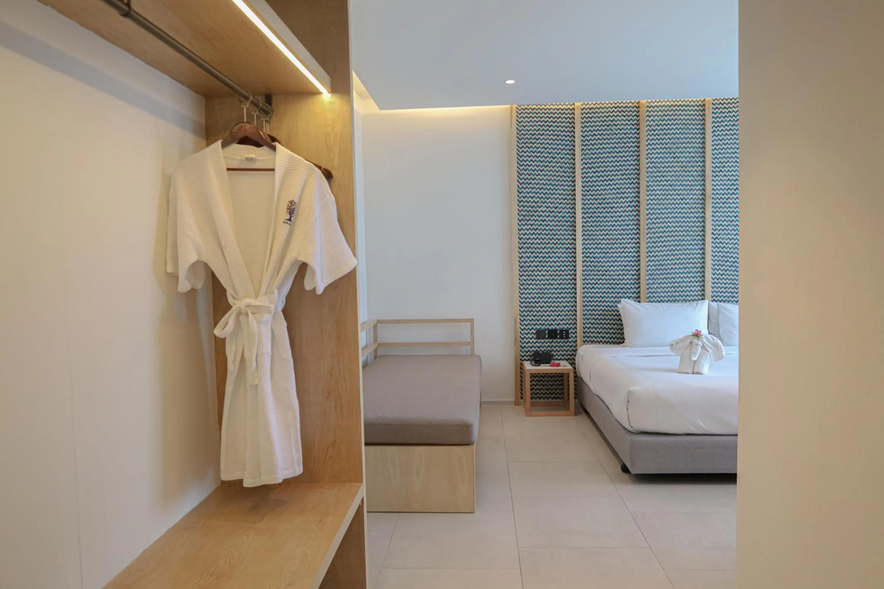 Bedroom, Bed in Peach Hill Resort - SHA Extra Plus