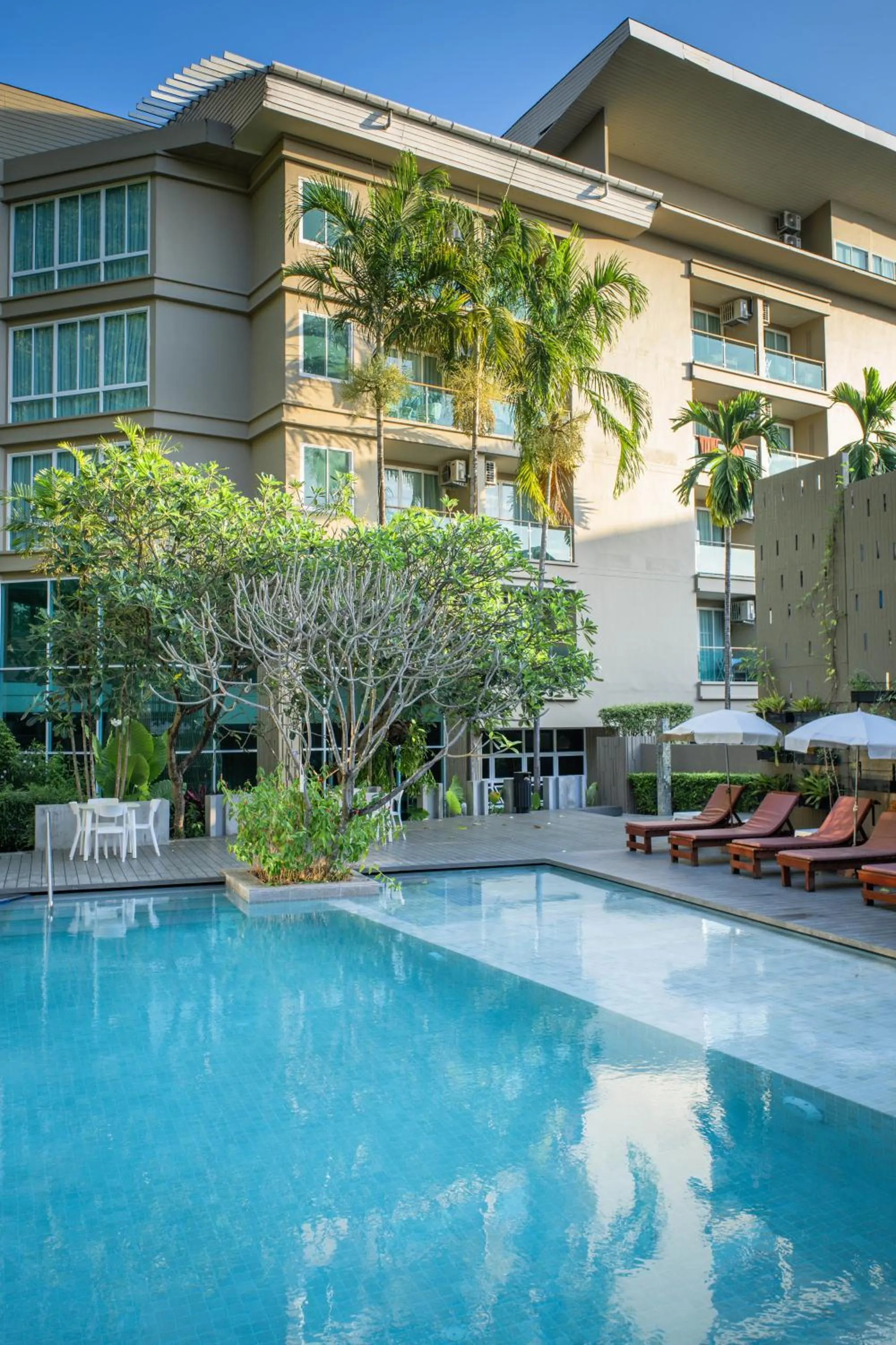 Swimming pool in Peach Hill Resort - SHA Extra Plus