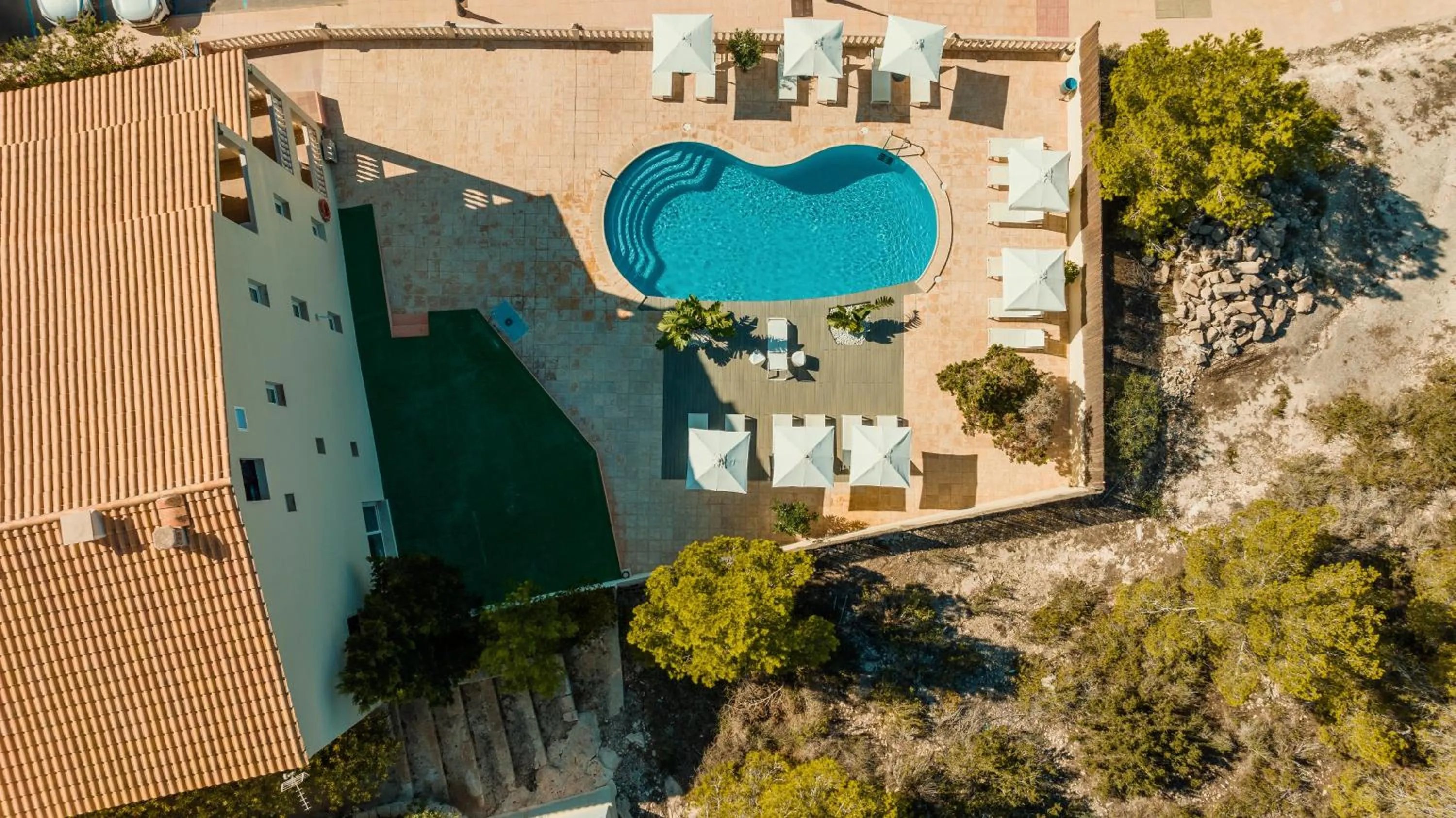 Swimming pool in Paya Suites