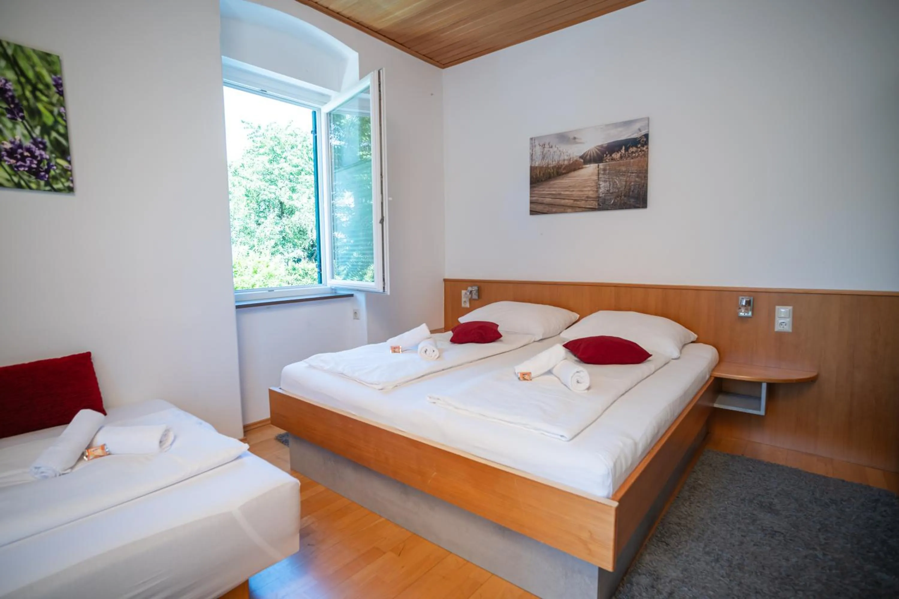 Bedroom, Bed in Villa Marienhof