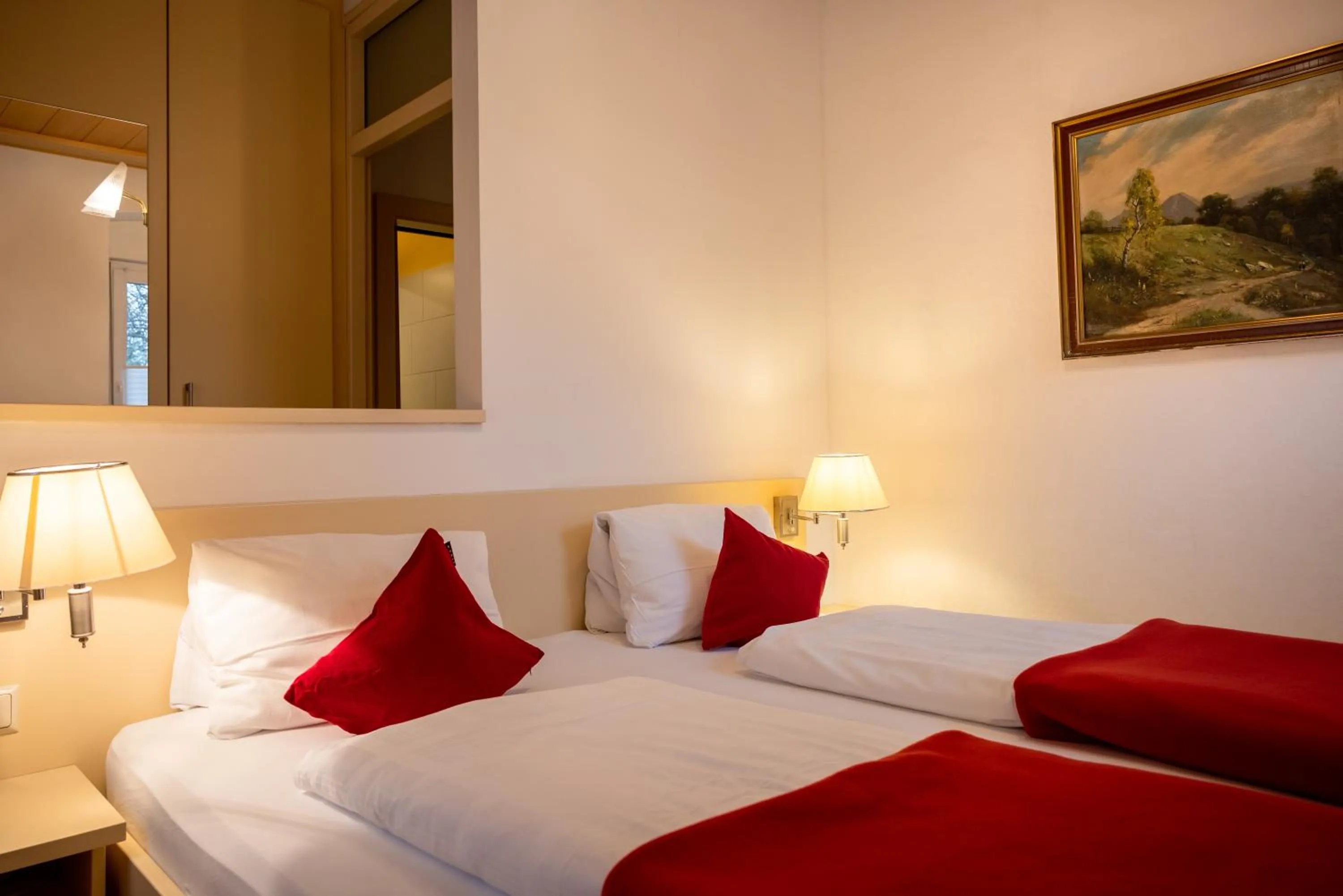 Bedroom, Bed in Villa Marienhof