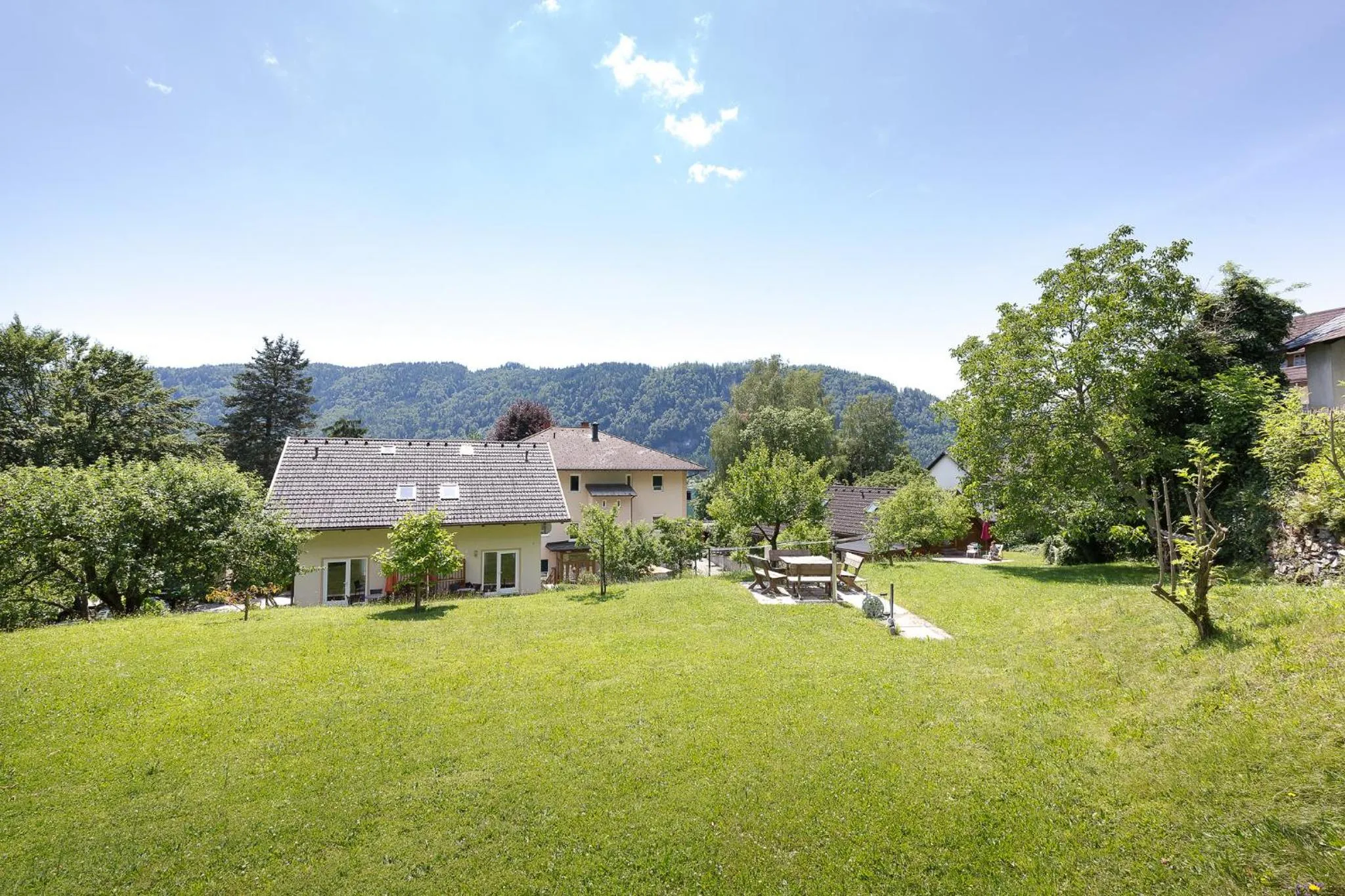 Natural landscape in Villa Marienhof