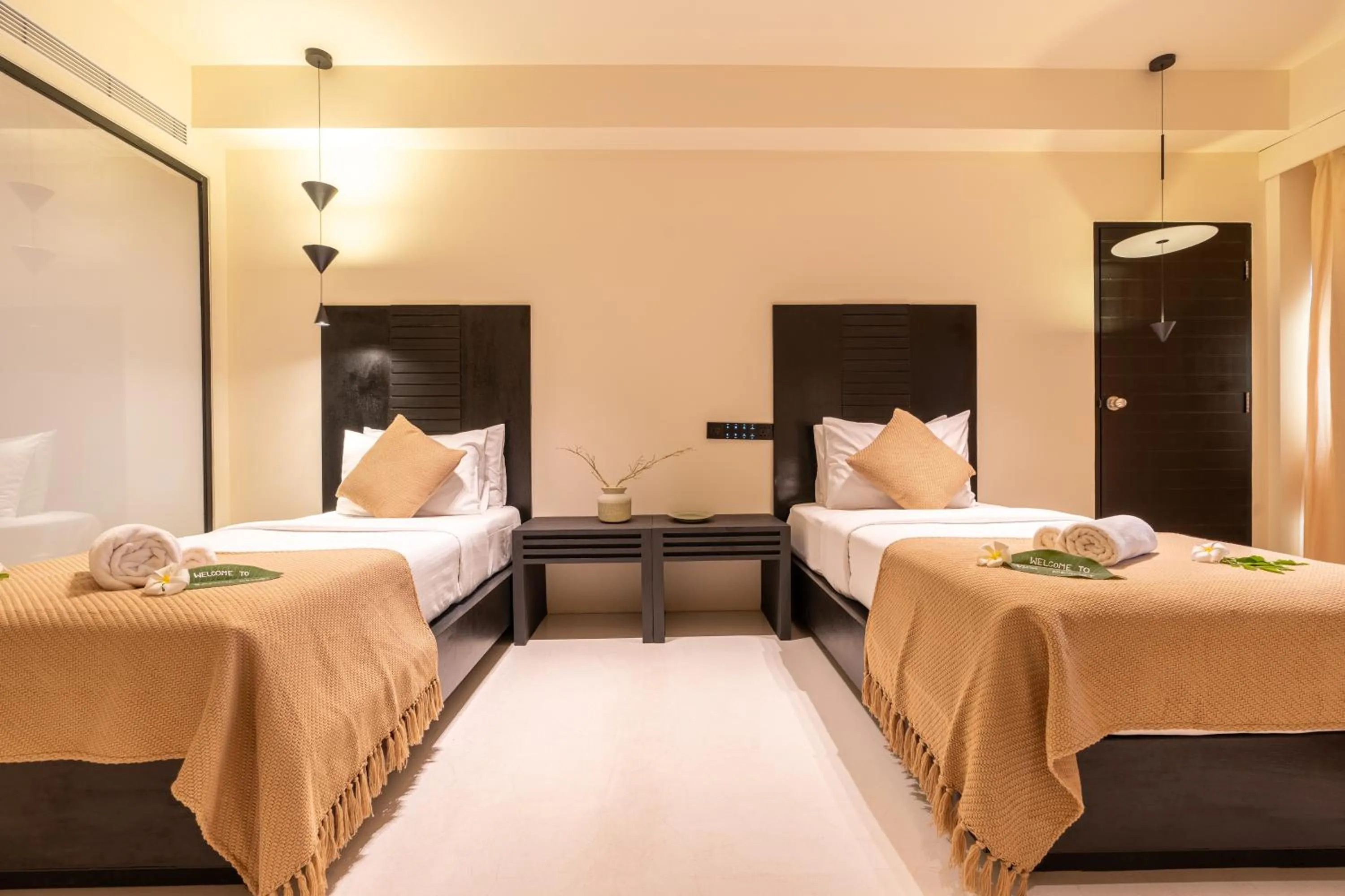 Bed in Samaya Wellness Resort