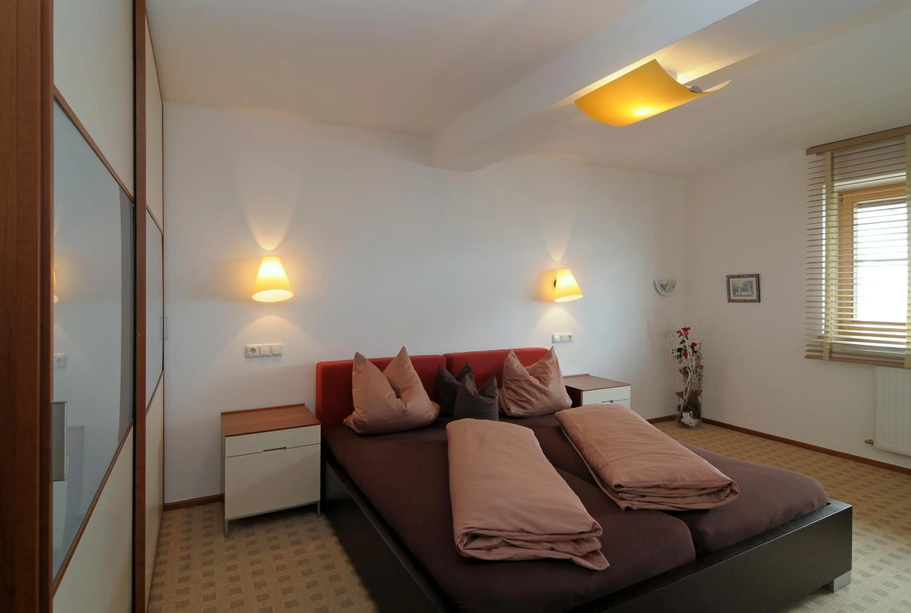 Bed in Hotel-Gasthof zur Schönen Aussicht