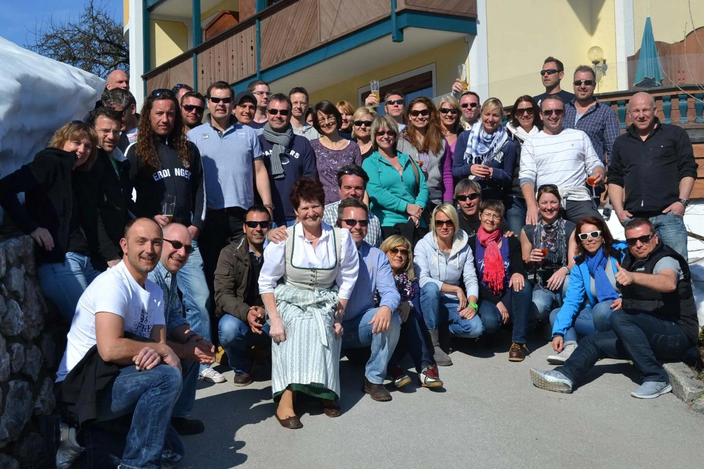 People in Hotel-Gasthof zur Schönen Aussicht