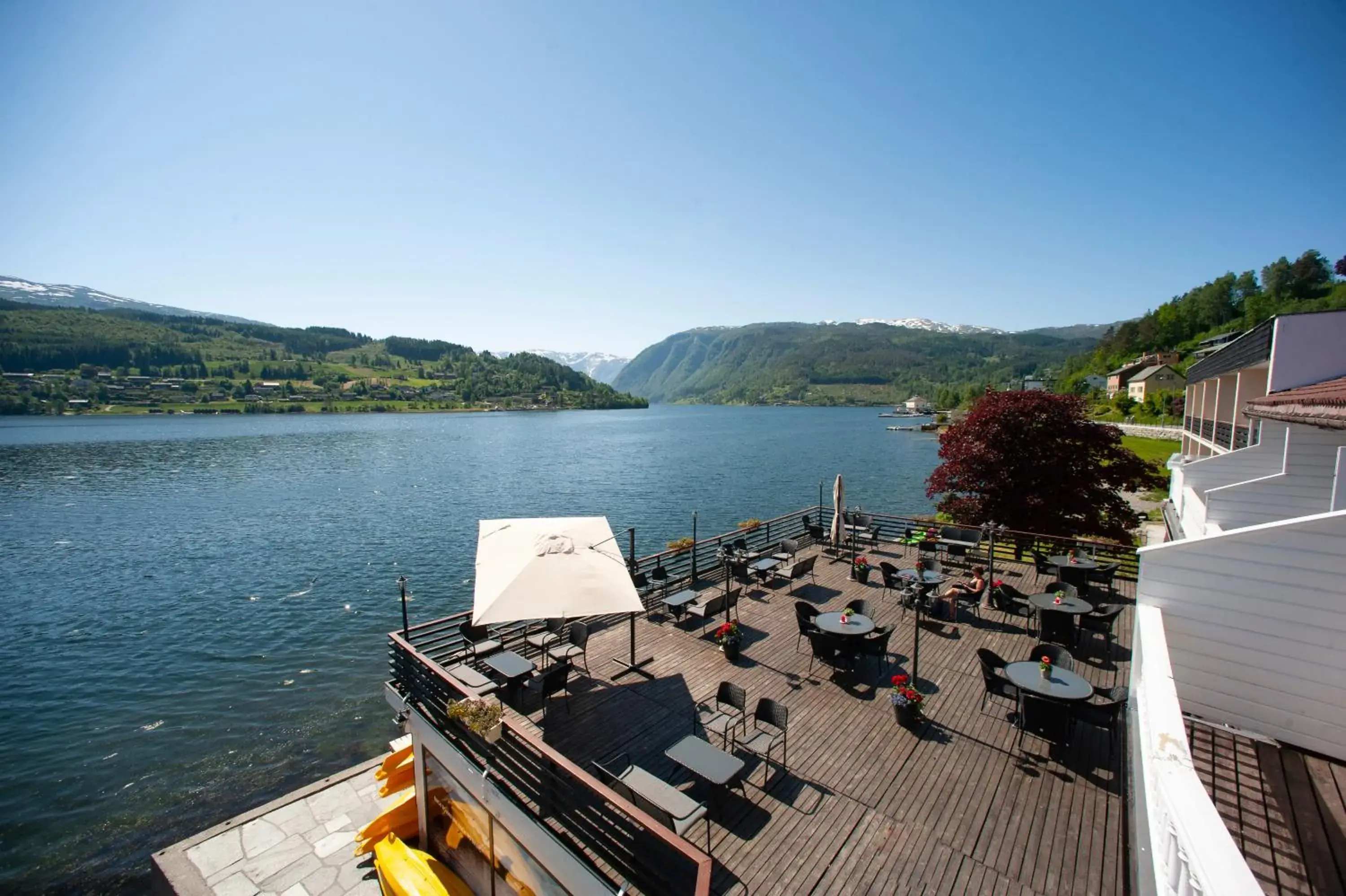 Deluxe Double or Twin Room with Sea View in Strand Fjordhotel Deluxe Double or Twin Room with Sea View in Strand Fjordhotel