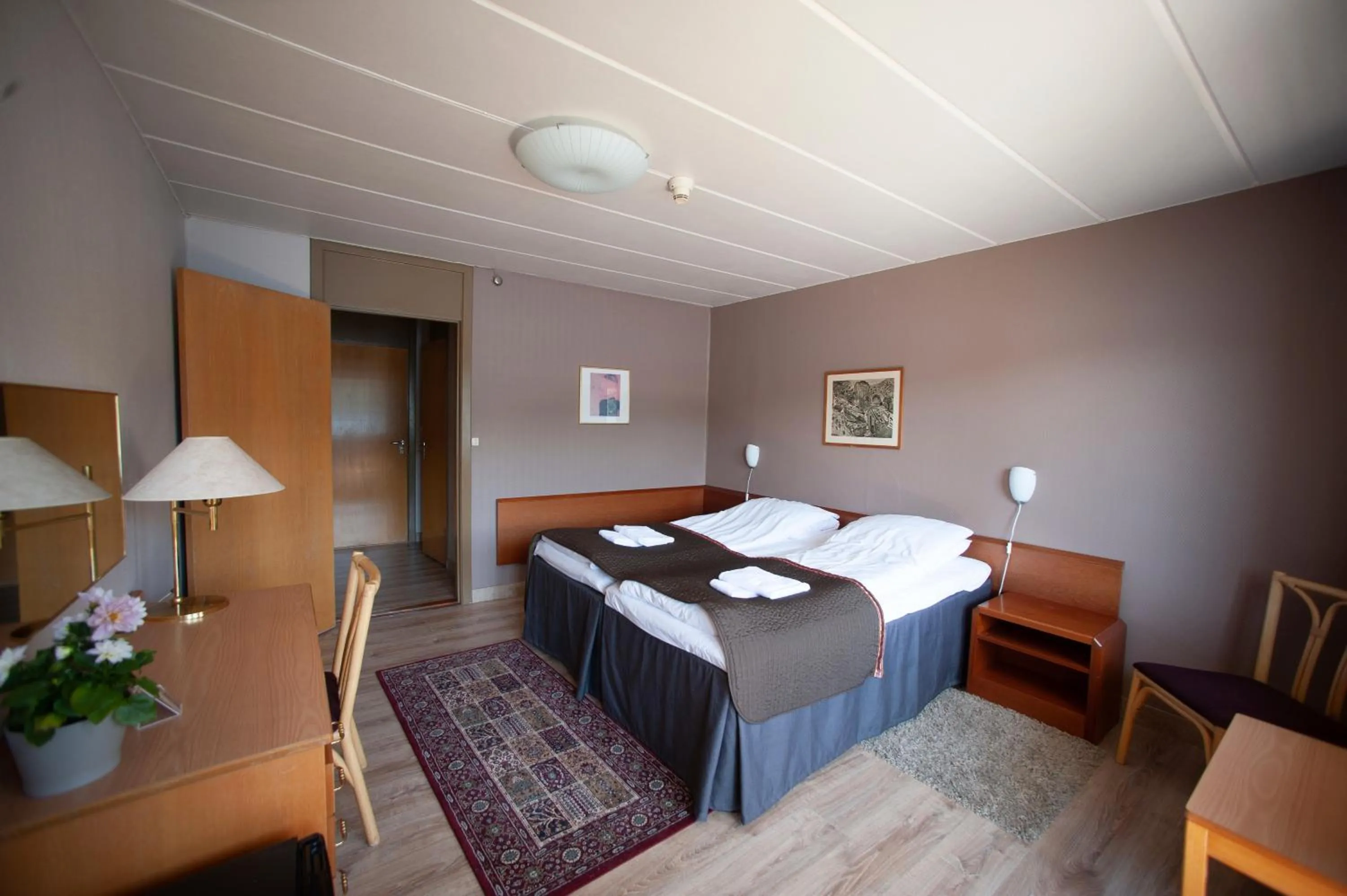 Bed in Strand Fjordhotel