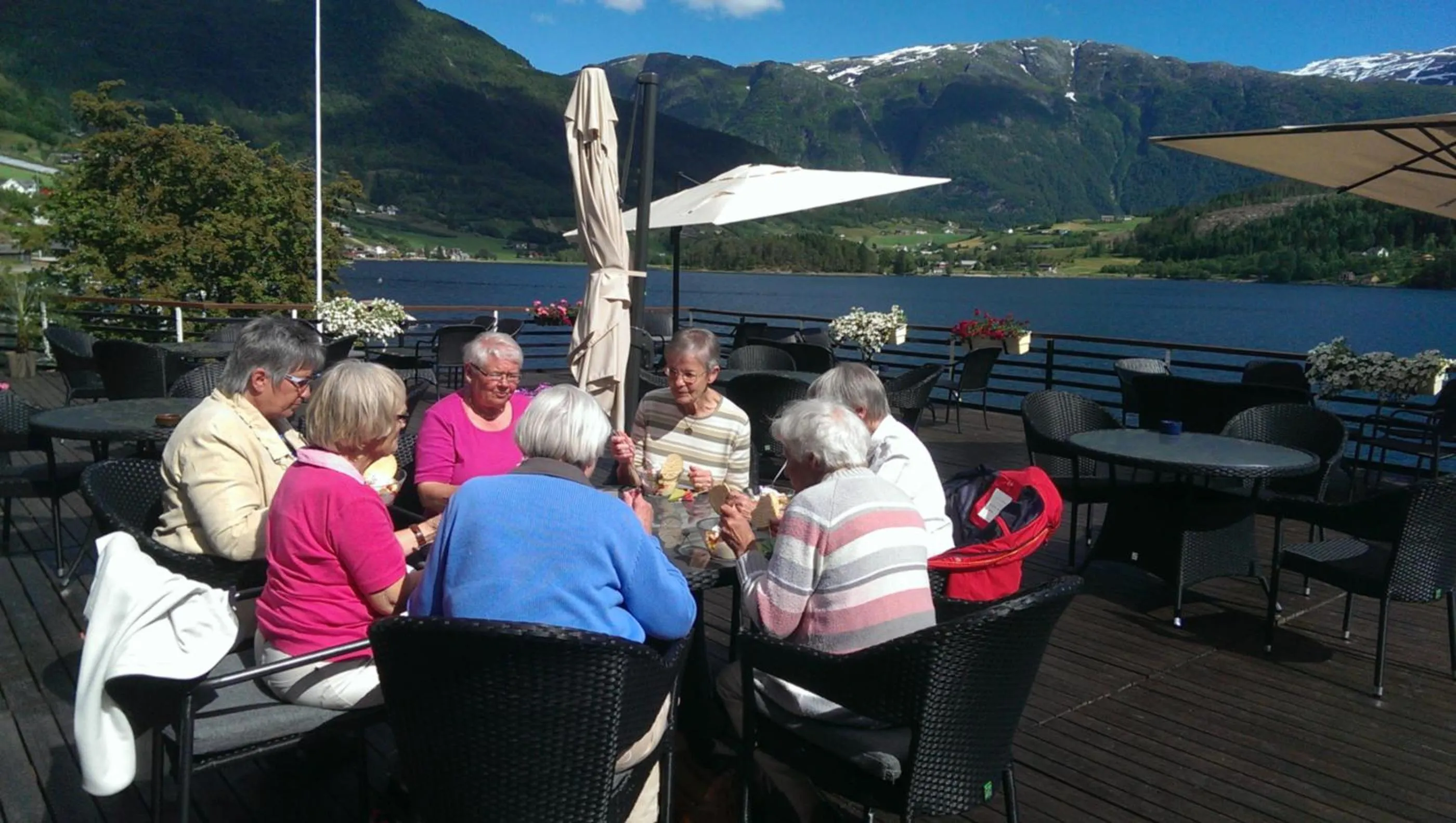 Balcony/Terrace in Strand Fjordhotel