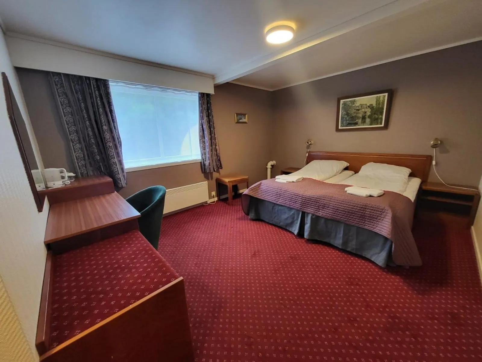 Bed in Strand Fjordhotel