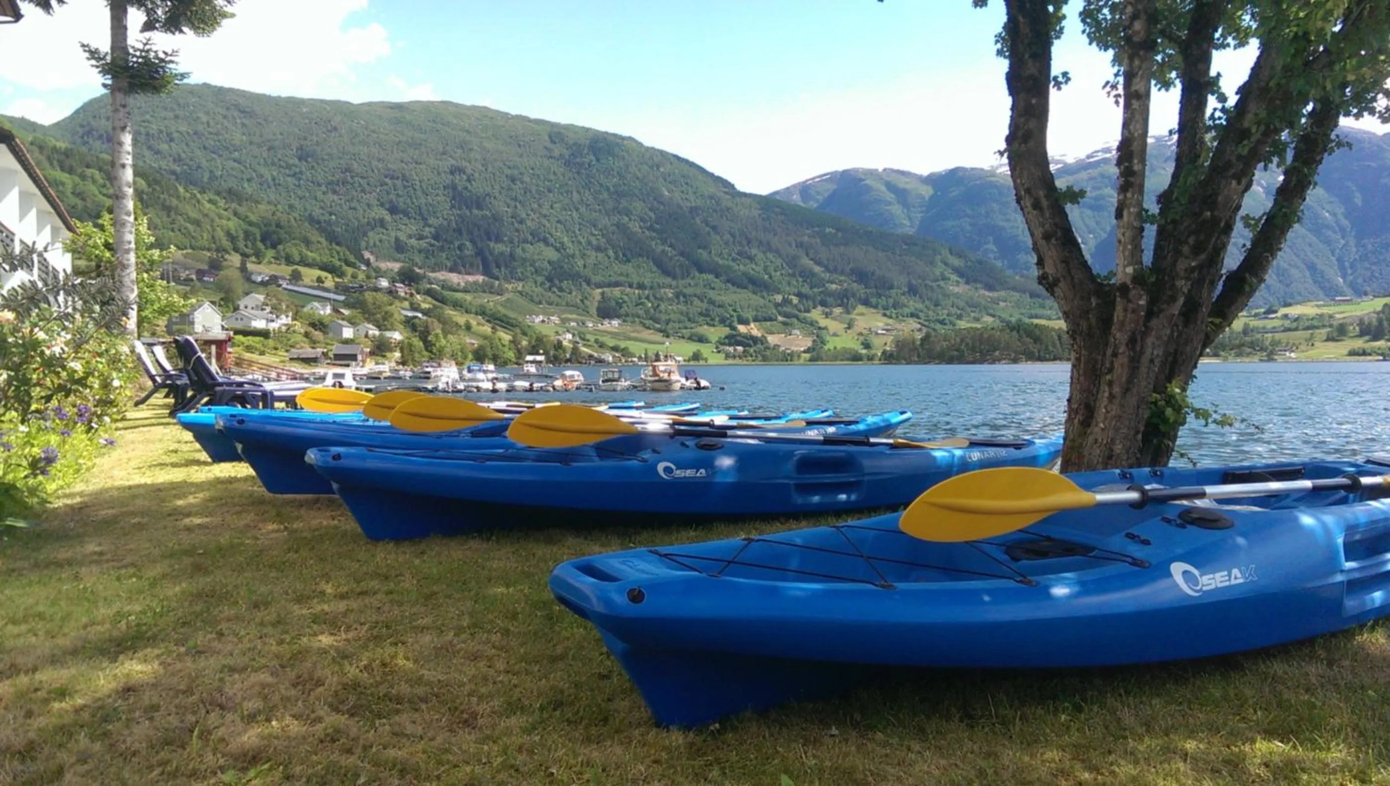 Canoeing in Strand Fjordhotel