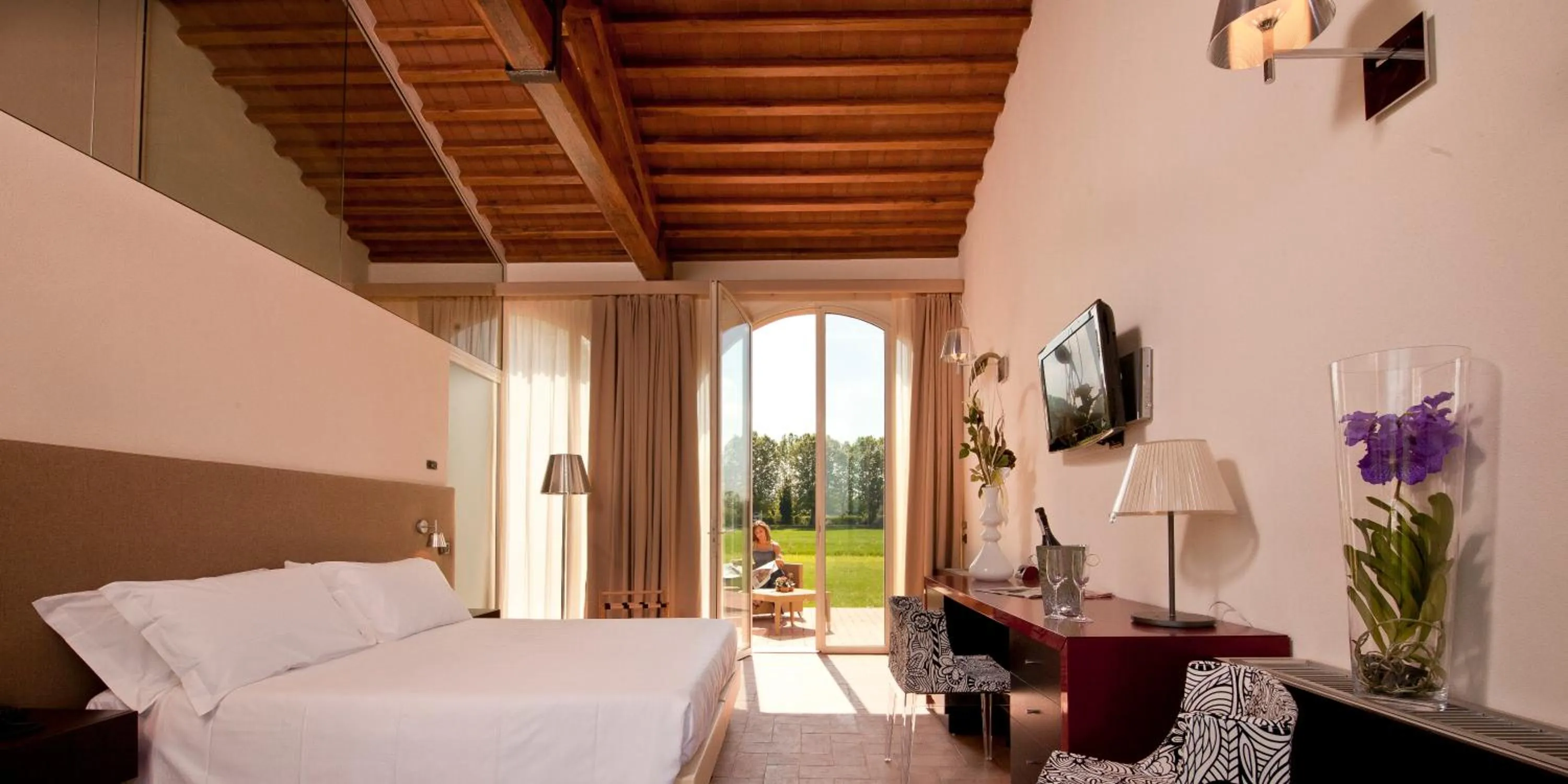 Bed in Locanda Sant'Agata