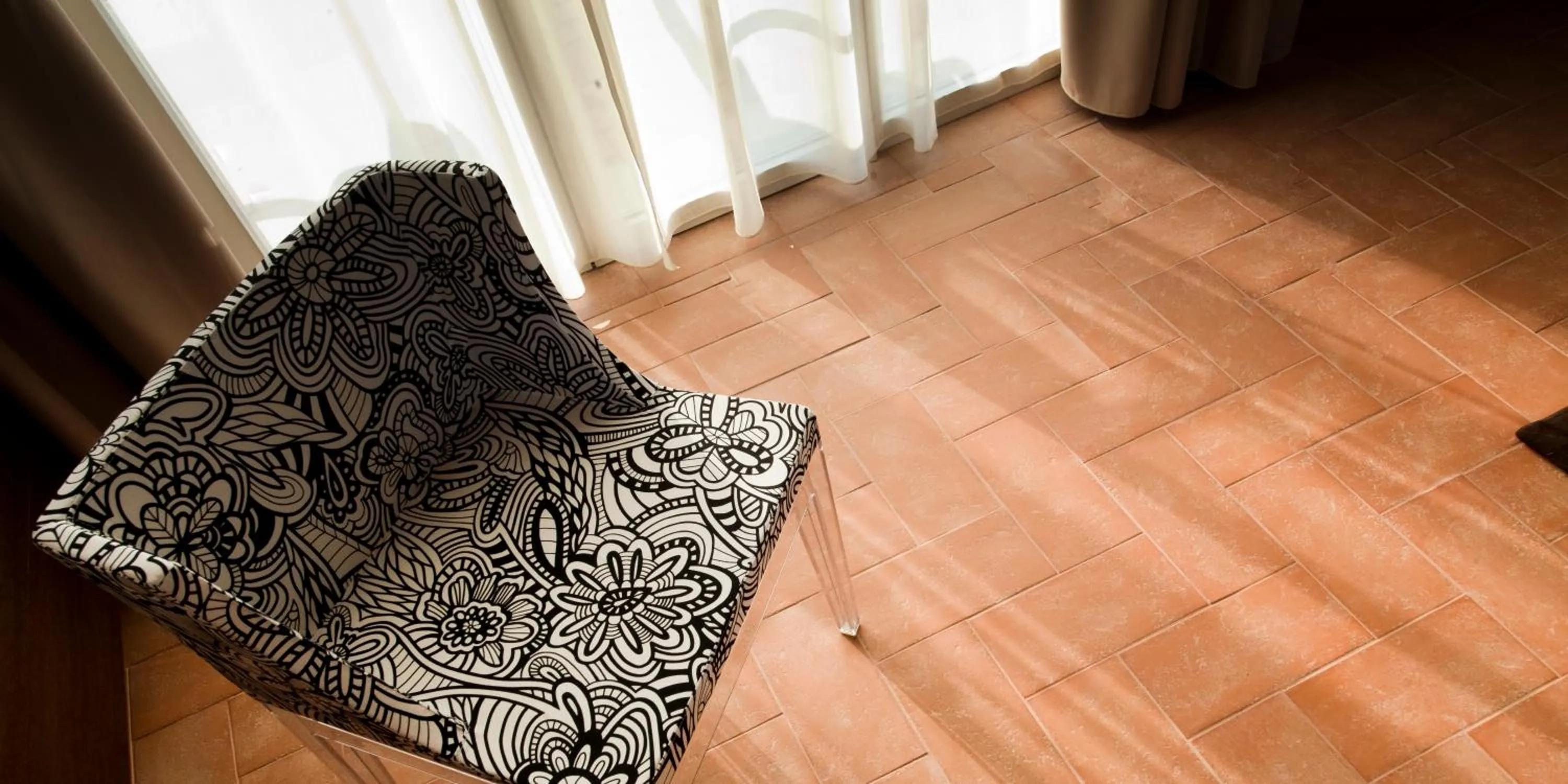 Decorative detail in Locanda Sant'Agata