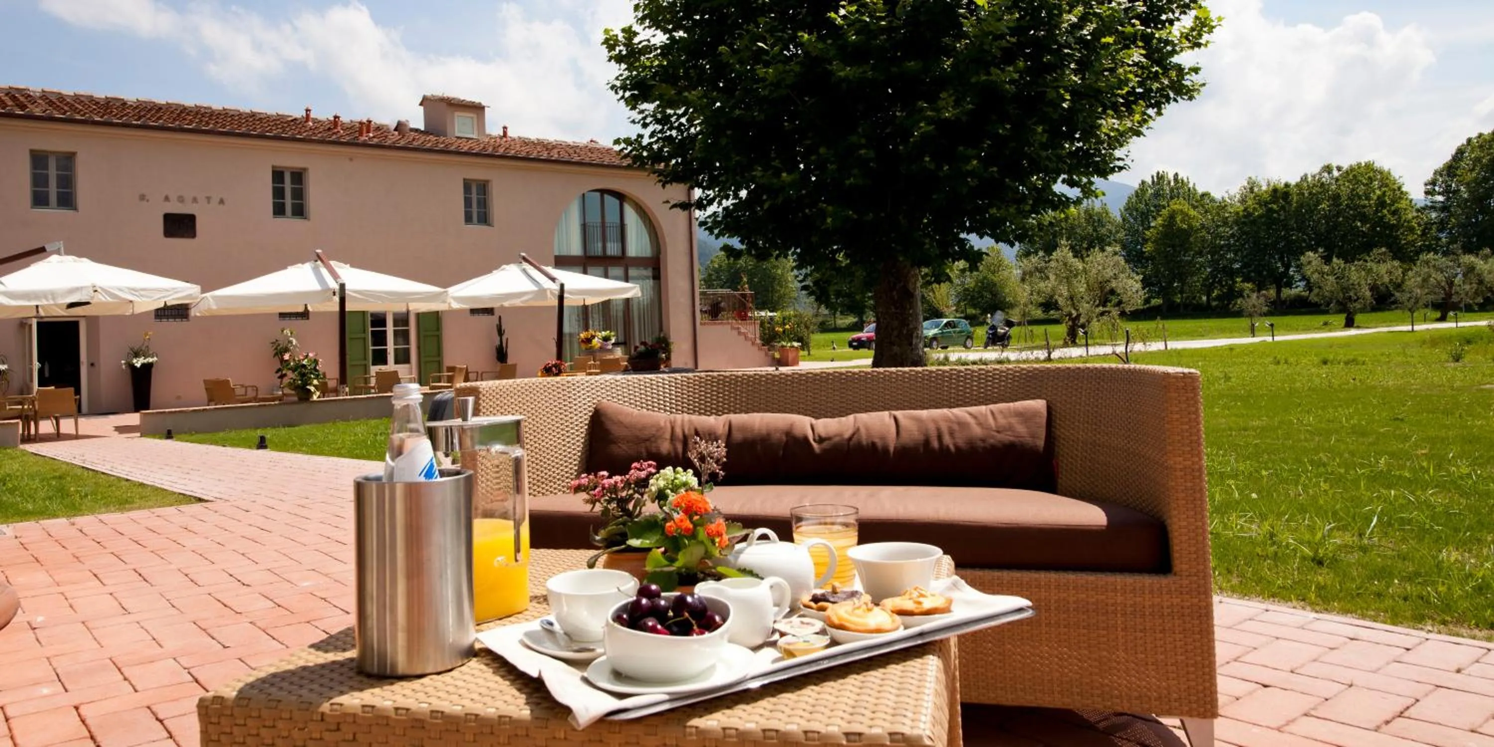 Balcony/Terrace in Locanda Sant'Agata