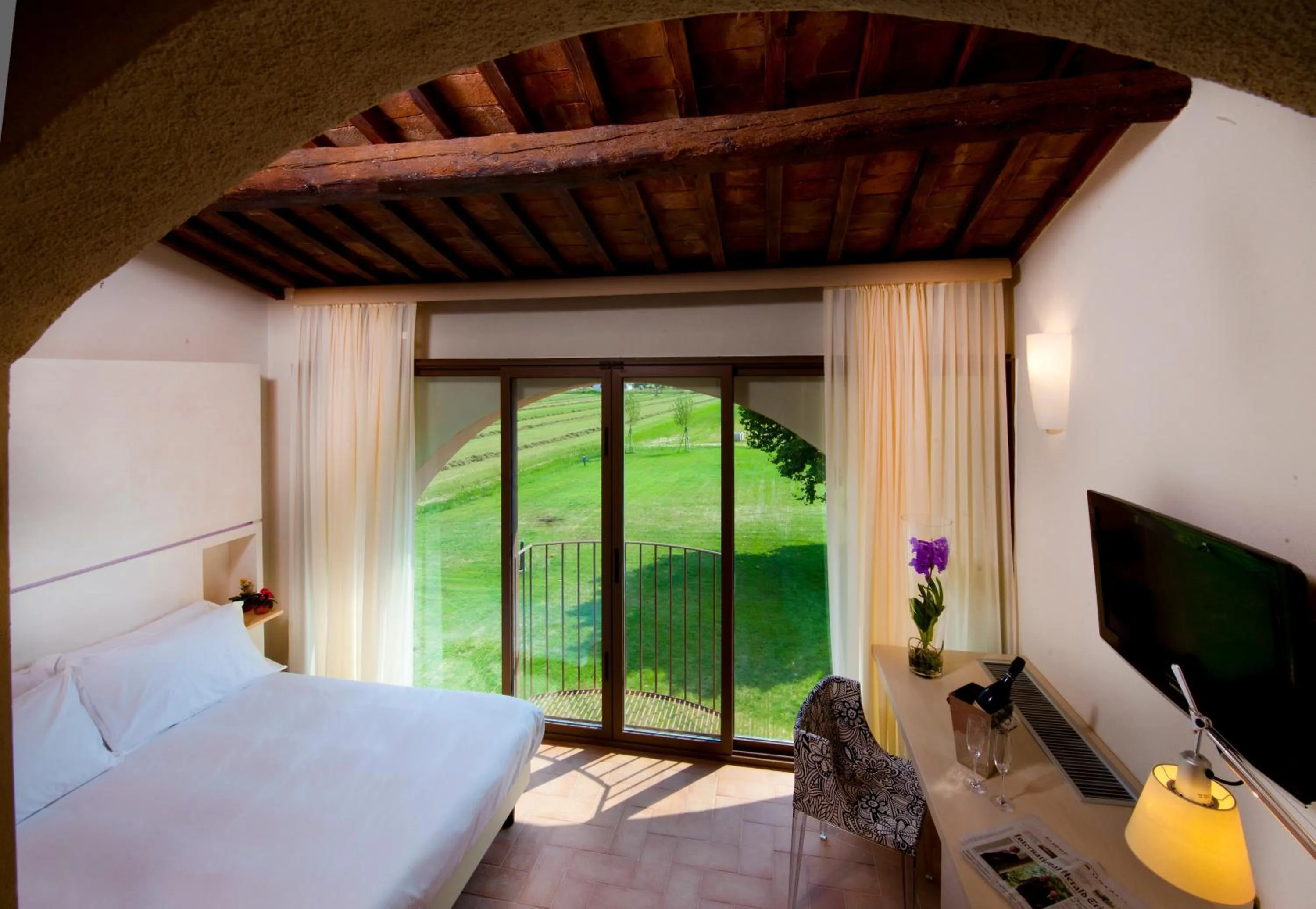Bed in Locanda Sant'Agata