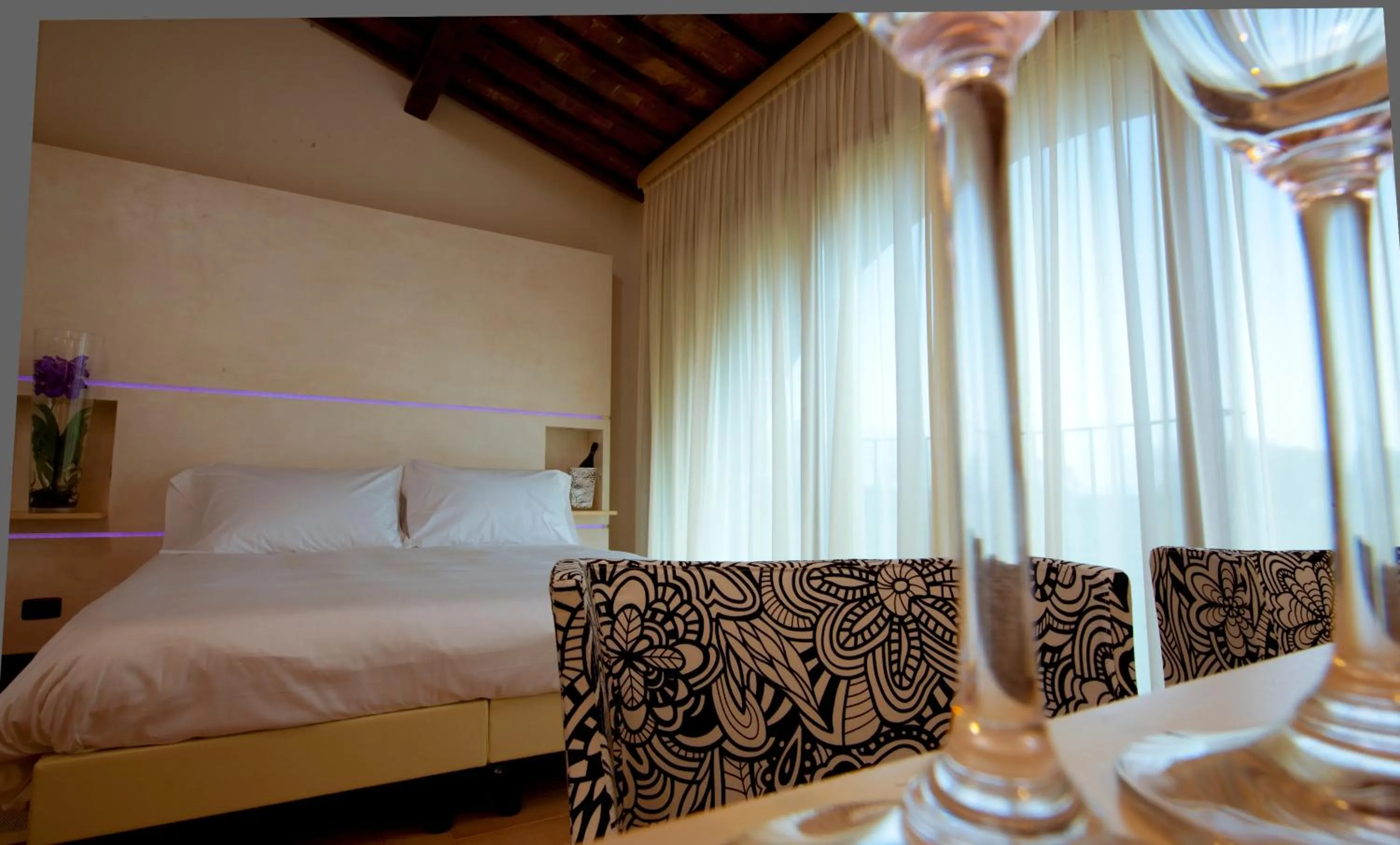 Bed in Locanda Sant'Agata