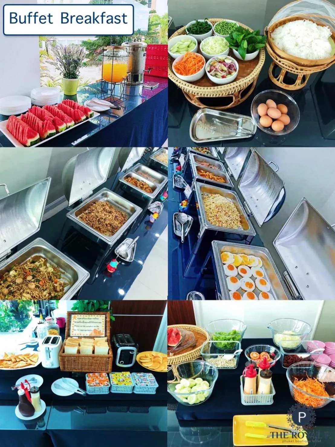 Breakfast in The Royal P Phuket - SHA Plus