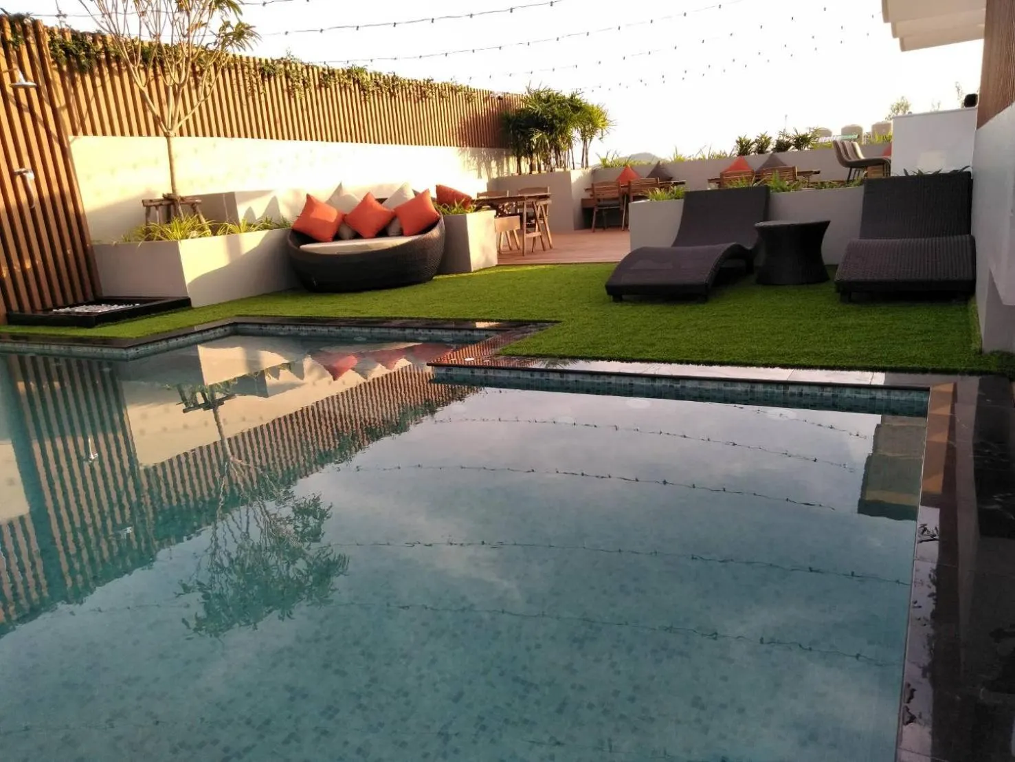 Swimming pool in The Royal P Phuket - SHA Plus